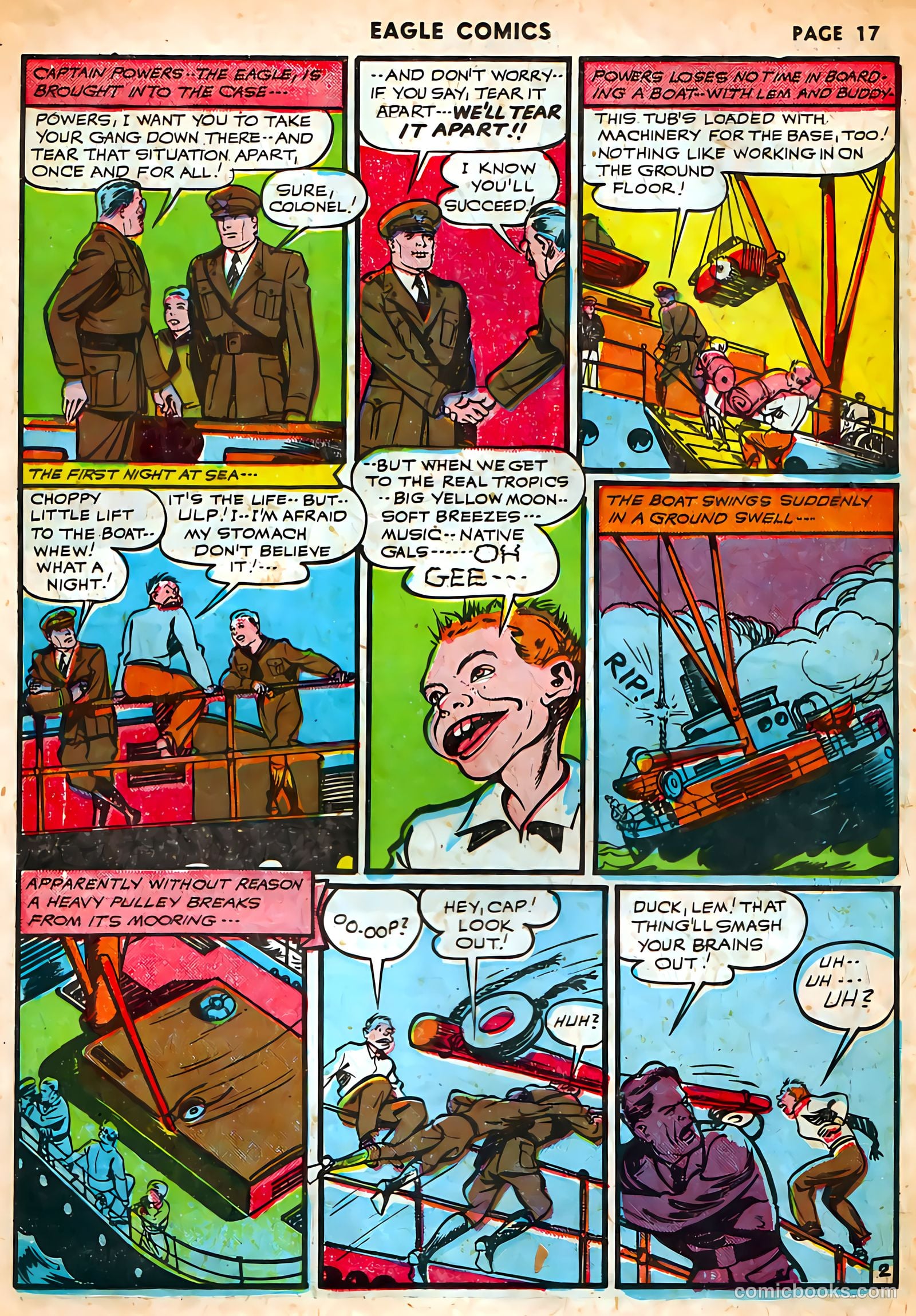 Eagle #4 (1962) — page 18 of 65