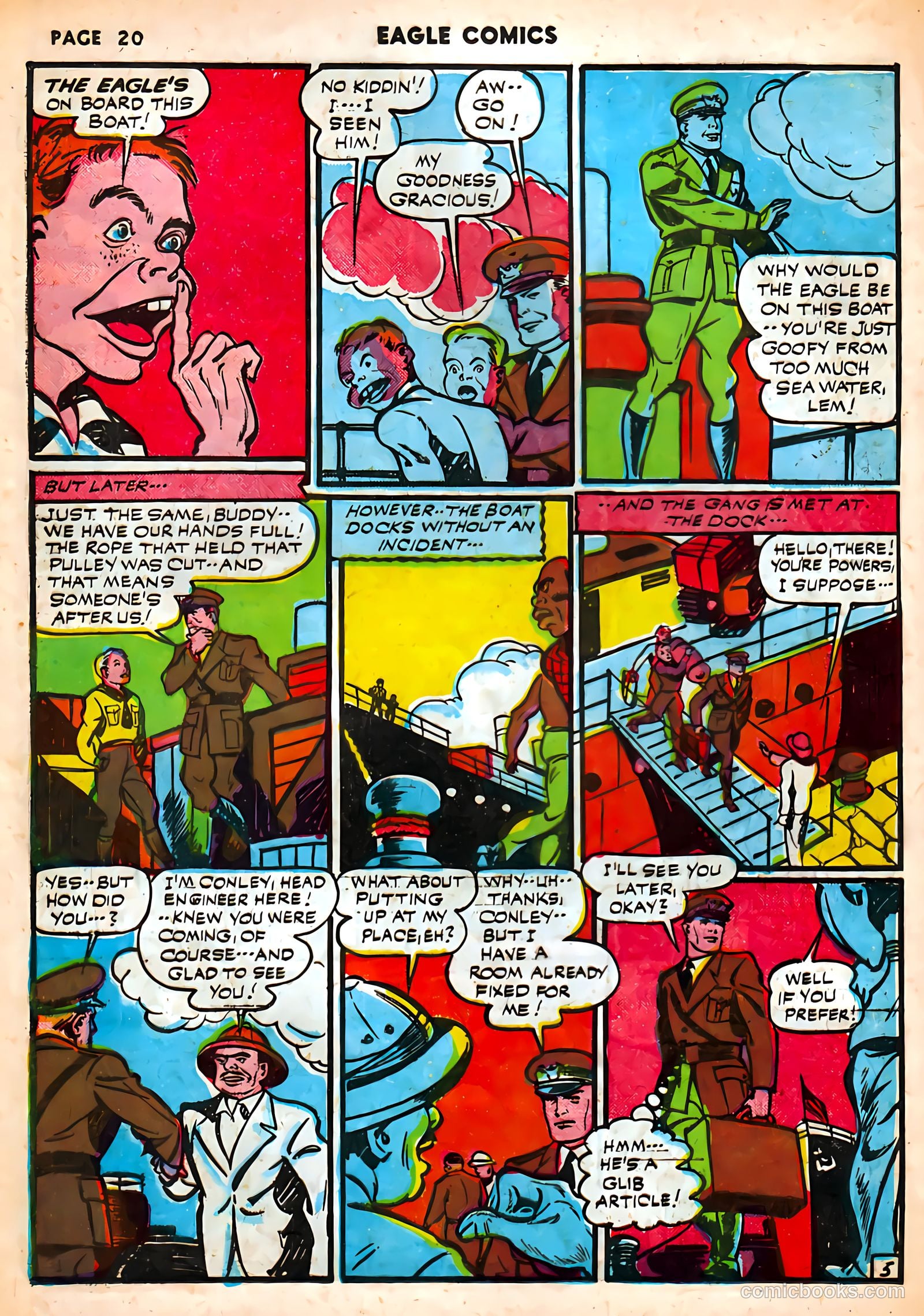Eagle #4 (1962) — page 21 of 65
