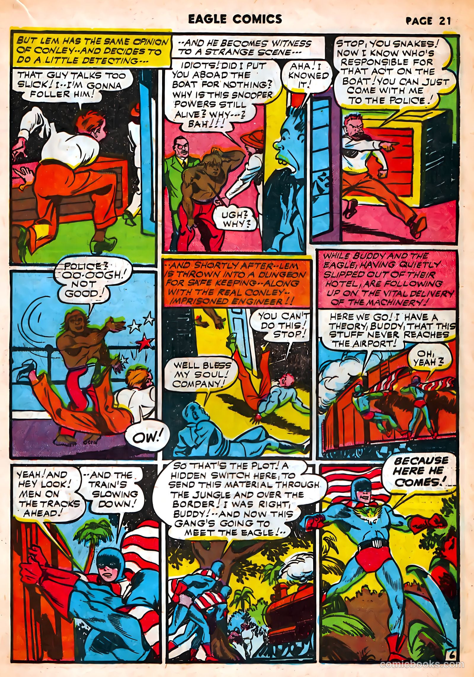 Eagle #4 (1962) — page 22 of 65