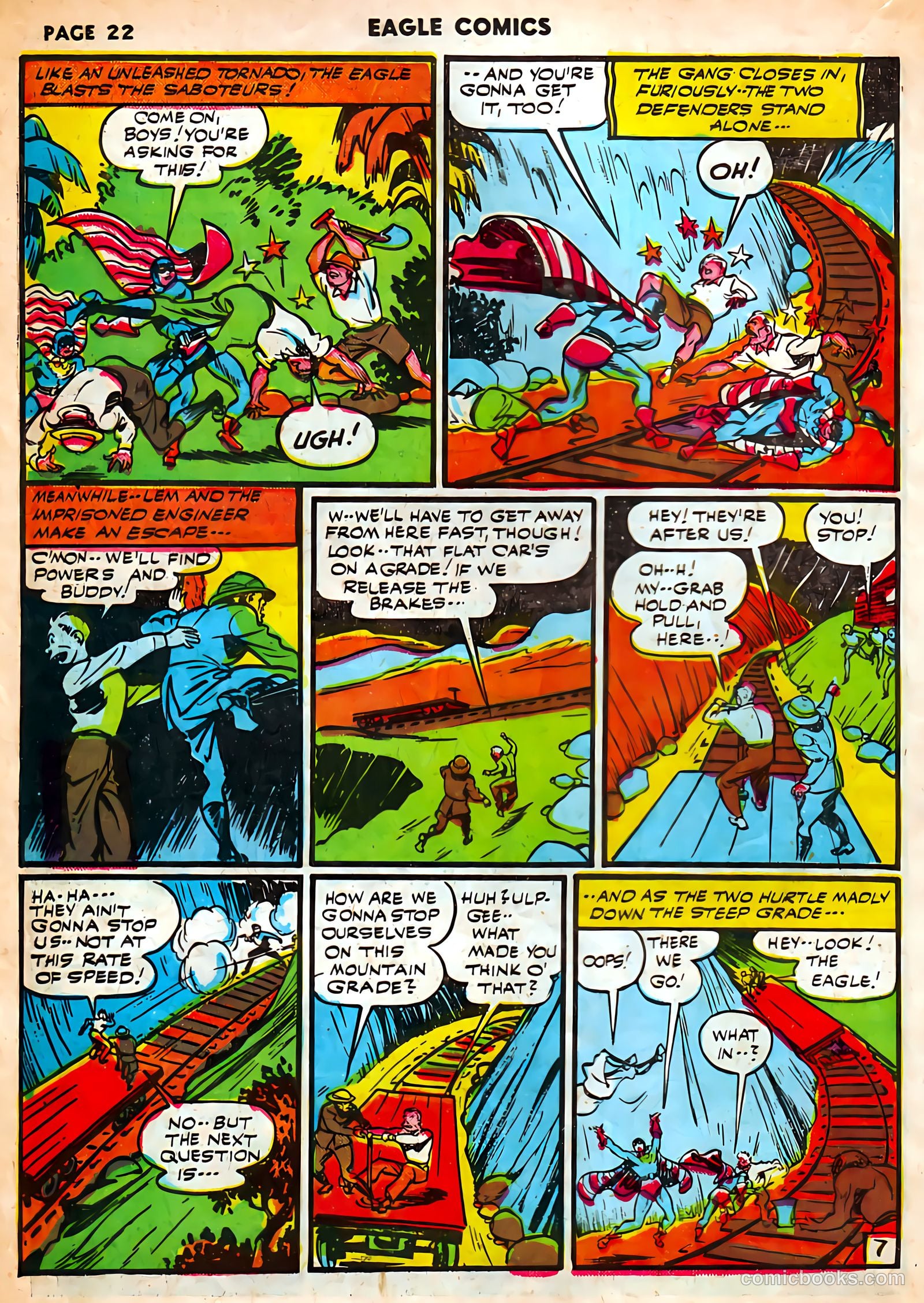 Eagle #4 (1962) — page 23 of 65