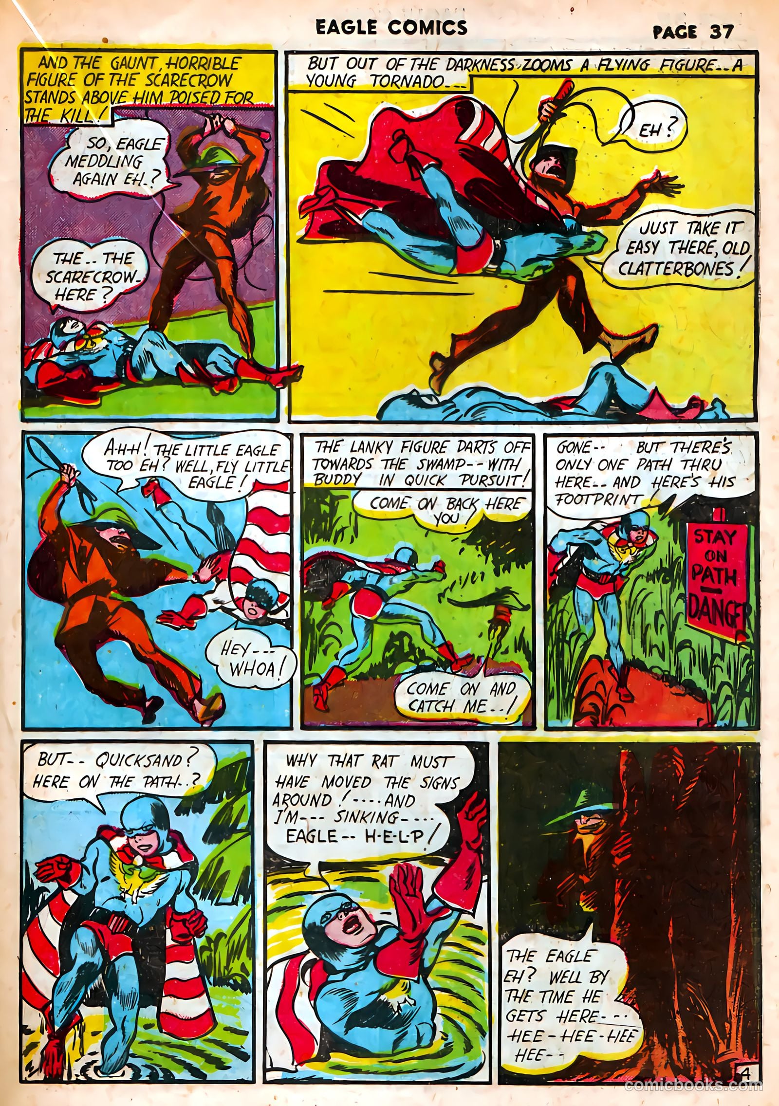 Eagle #4 (1962) — page 37 of 65