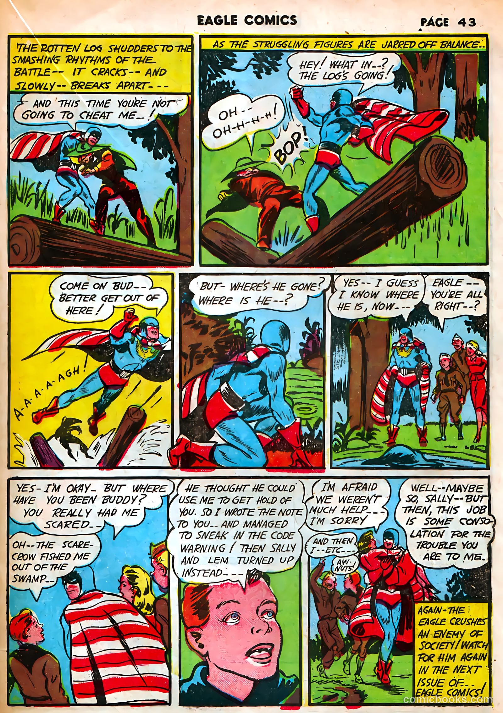 Eagle #4 (1962) — page 43 of 65
