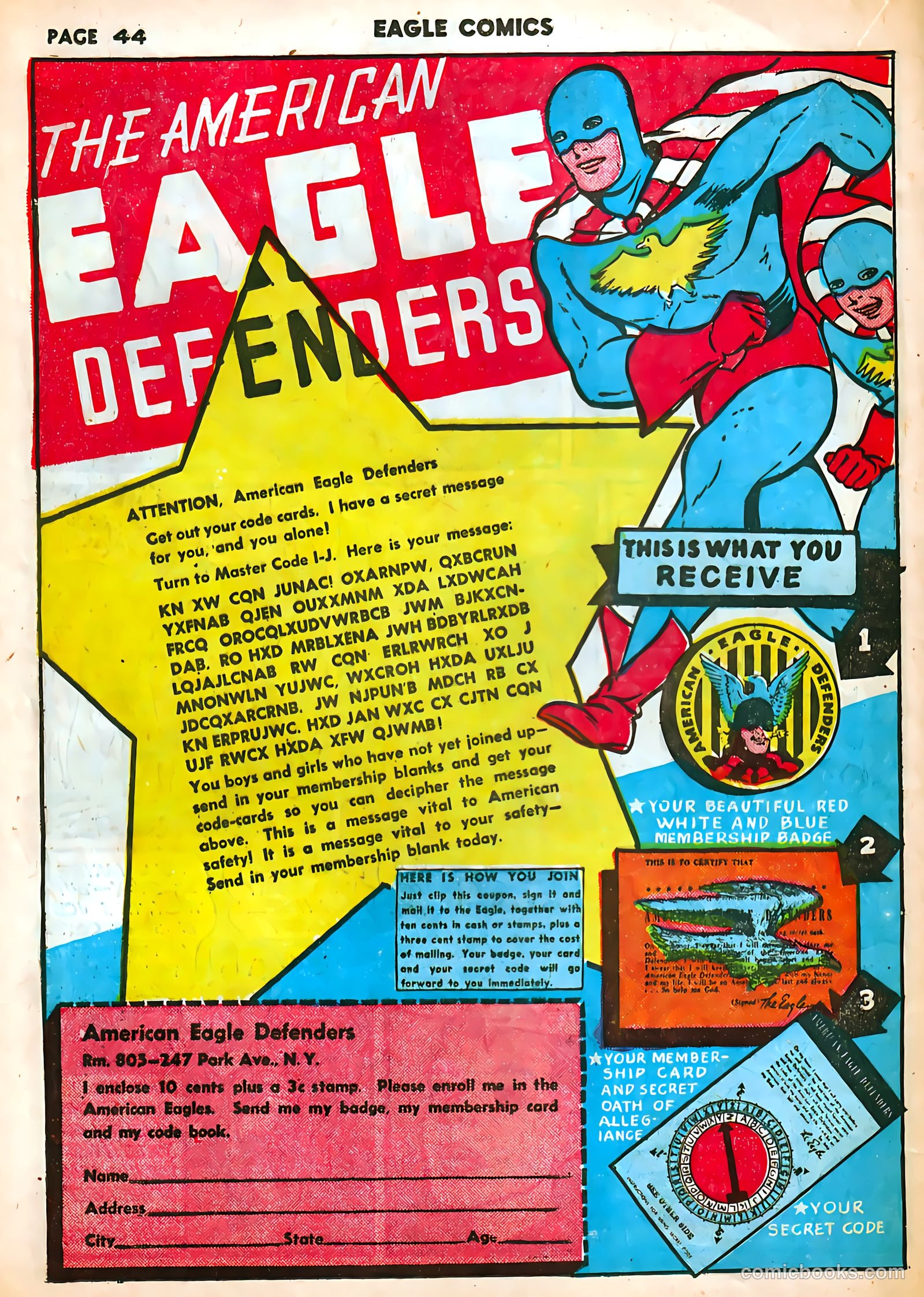 Eagle #4 (1962) — page 44 of 65