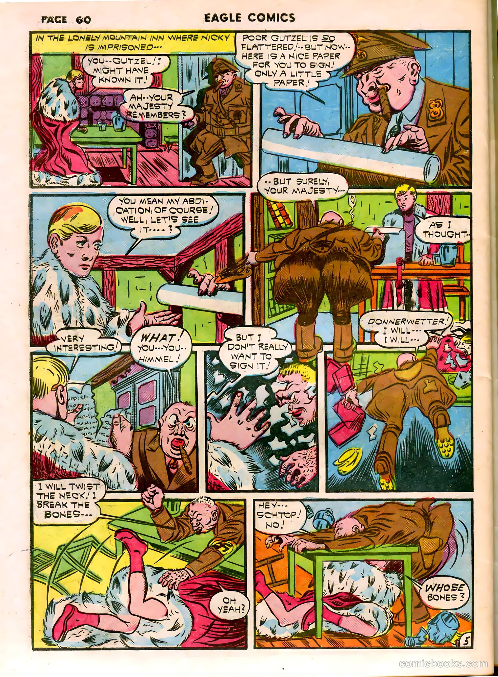 Eagle #4 (1962) — page 60 of 65
