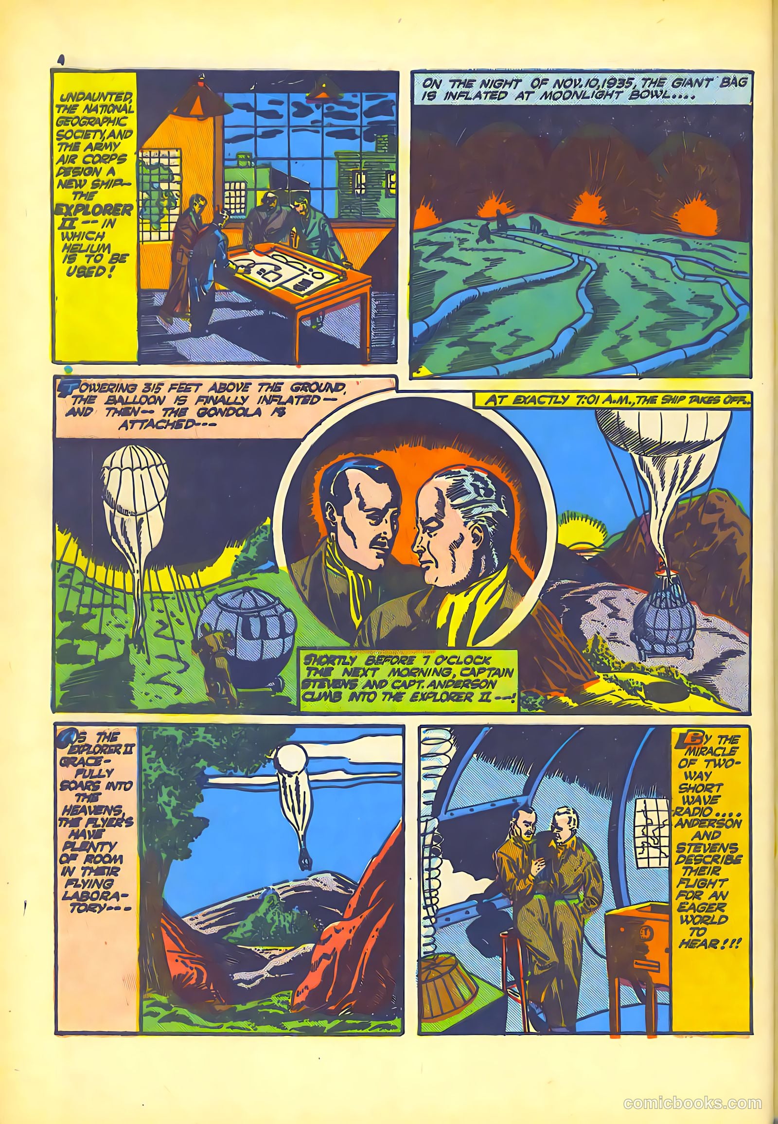 Eagle Comics #1 (1945) — page 6 of 52