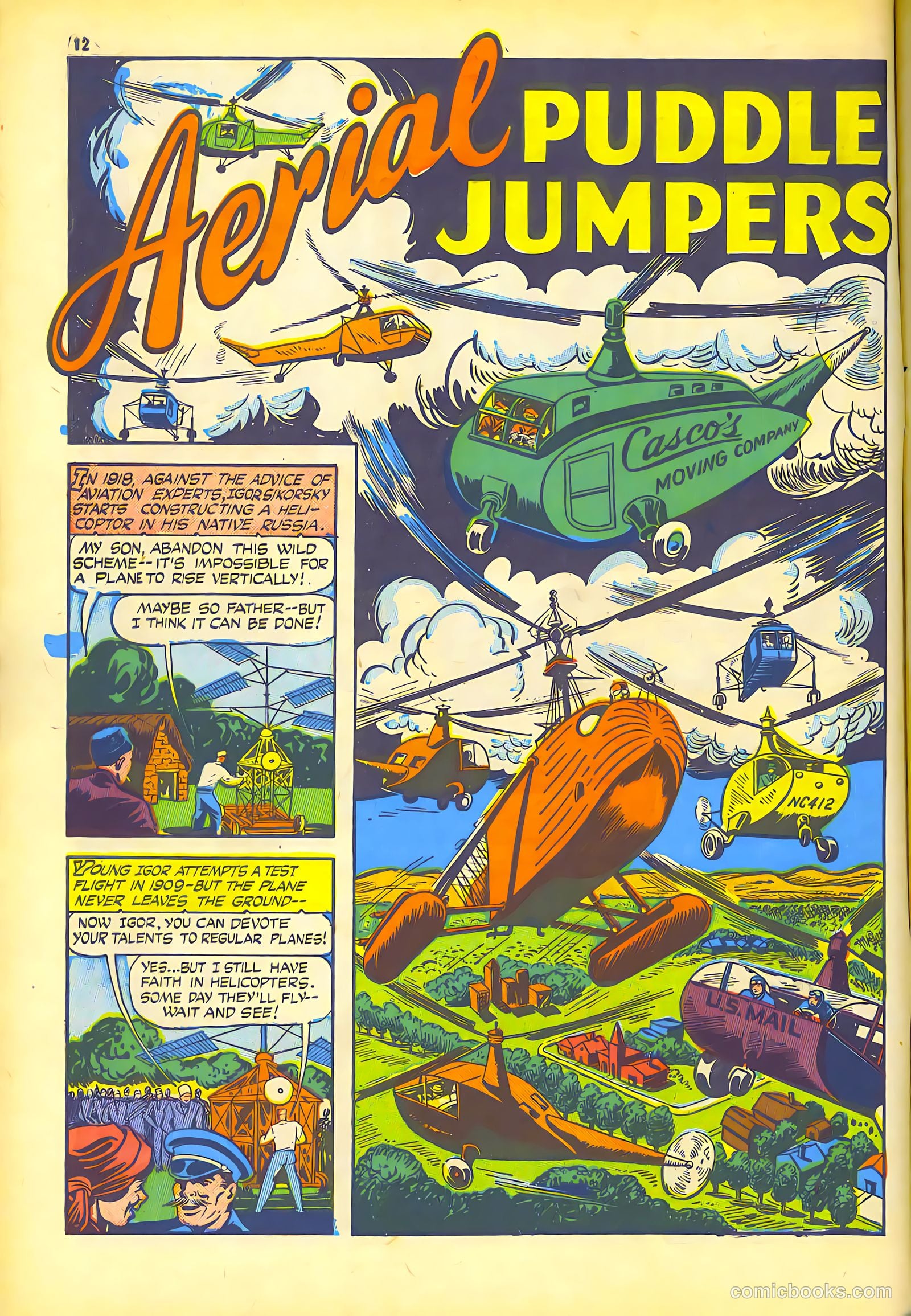 Eagle Comics #1 (1945) — page 14 of 52