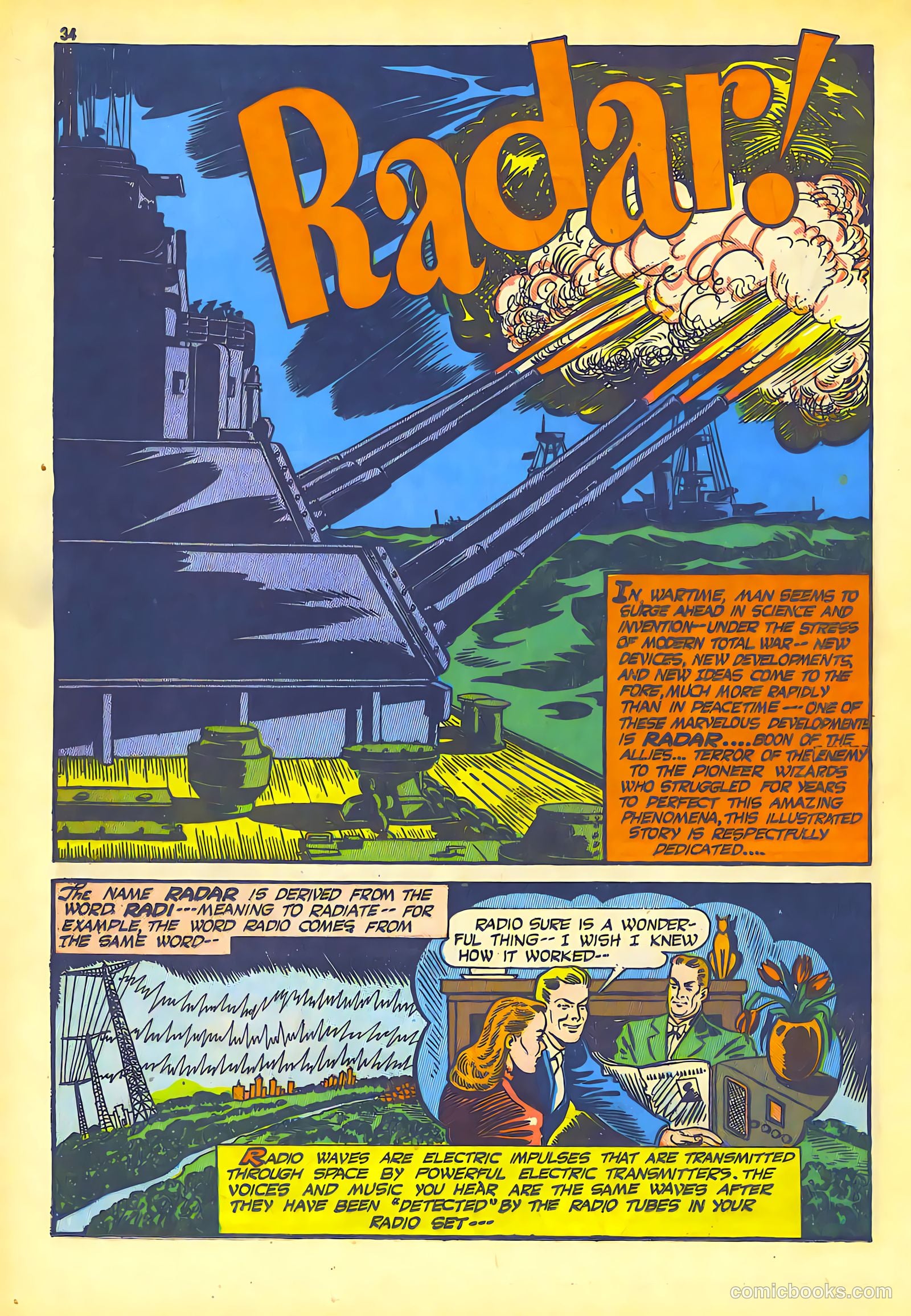 Eagle Comics #1 (1945) — page 36 of 52