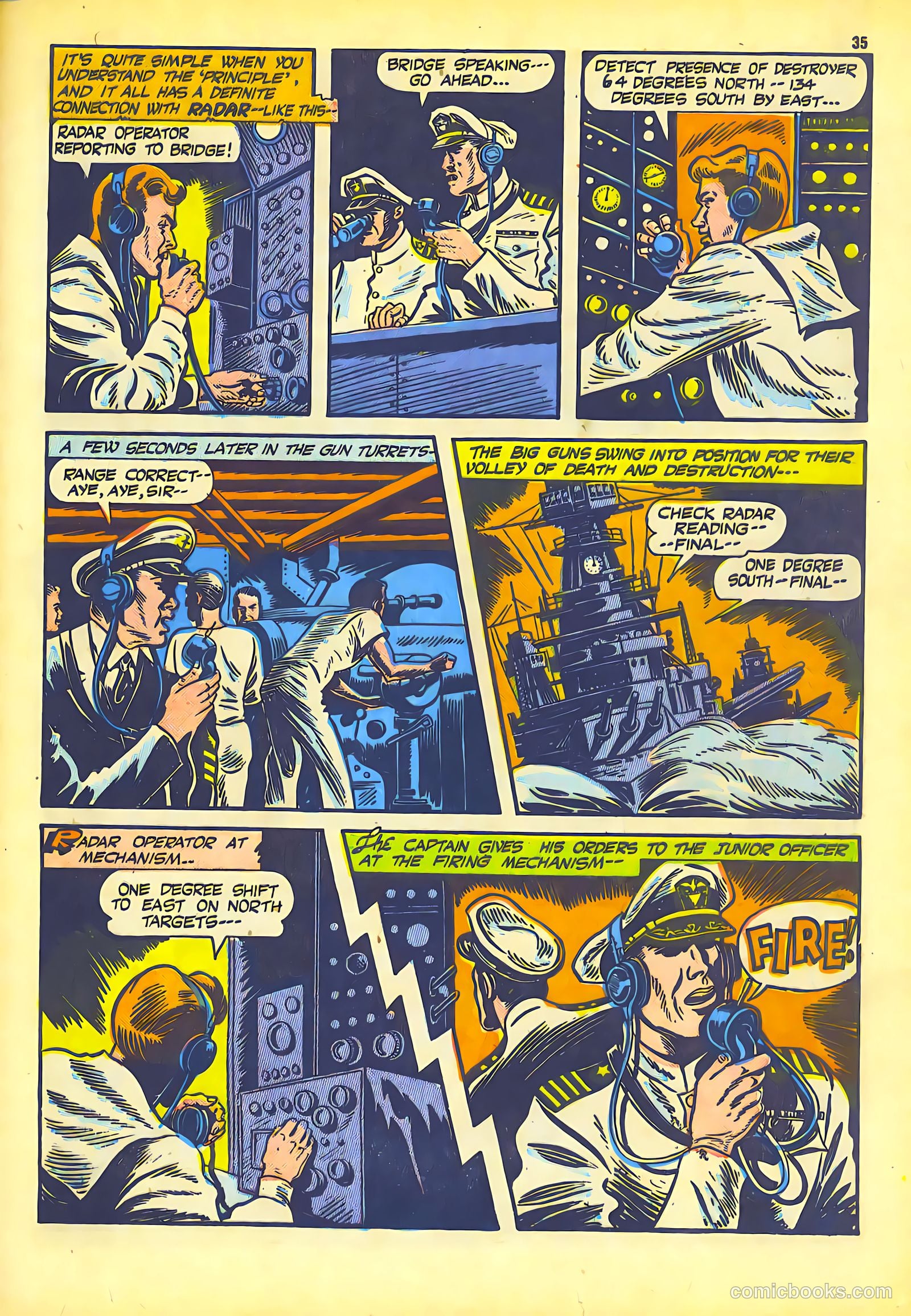 Eagle Comics #1 (1945) — page 37 of 52