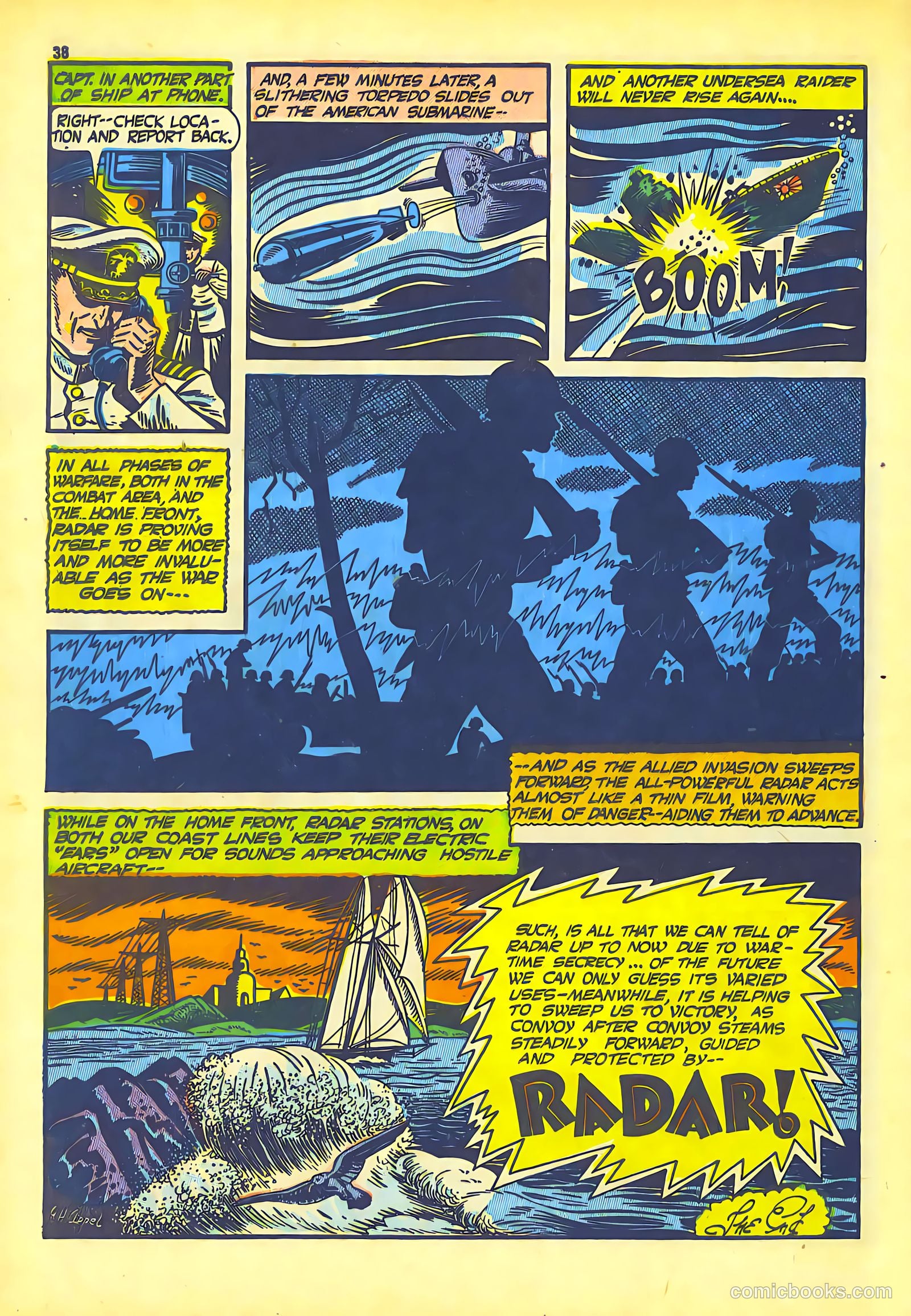 Eagle Comics #1 (1945) — page 40 of 52
