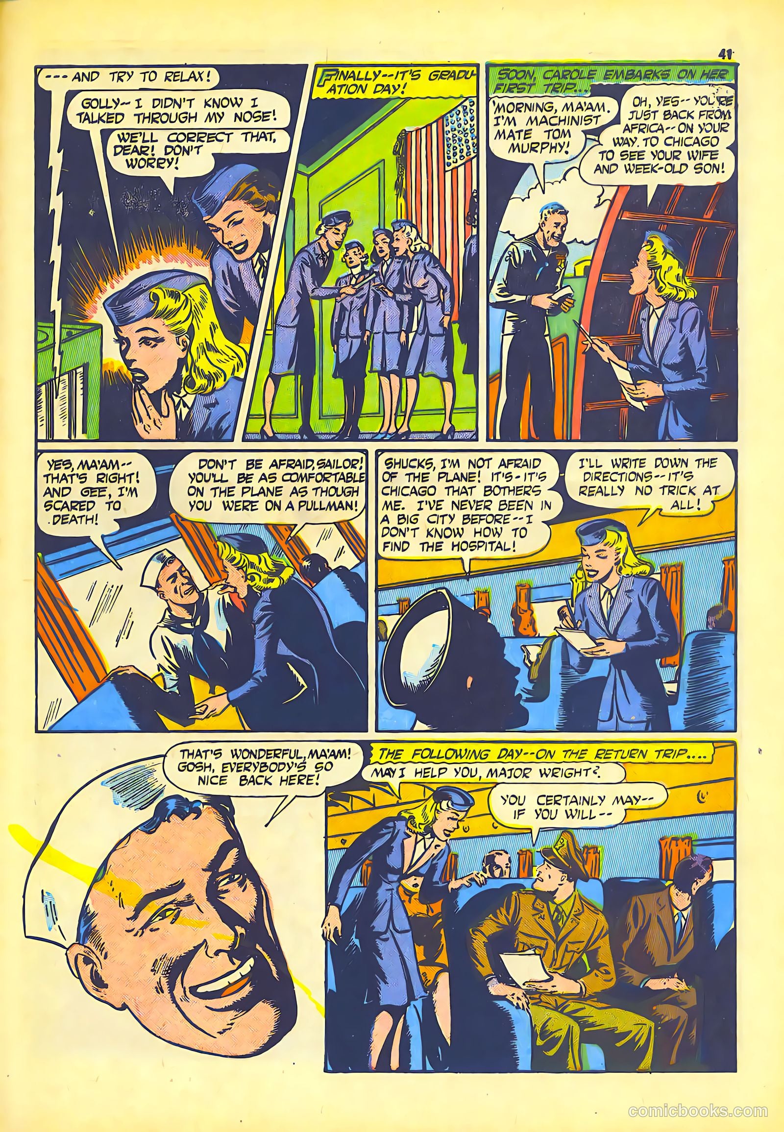 Eagle Comics #1 (1945) — page 43 of 52