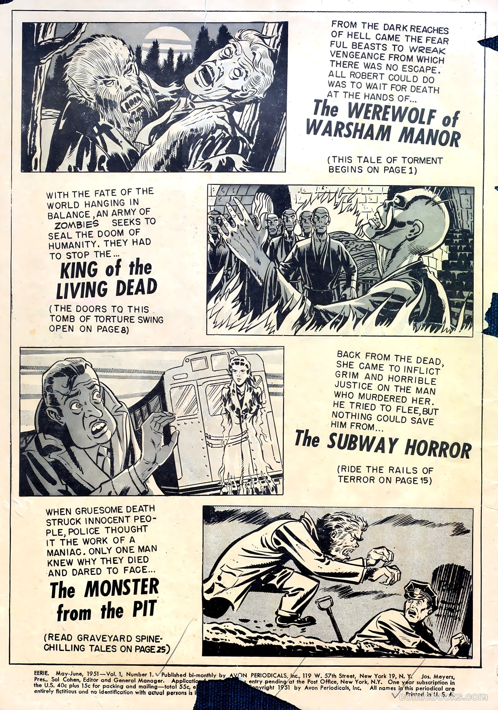 Eerie #1 (1951) — page 2 of 36