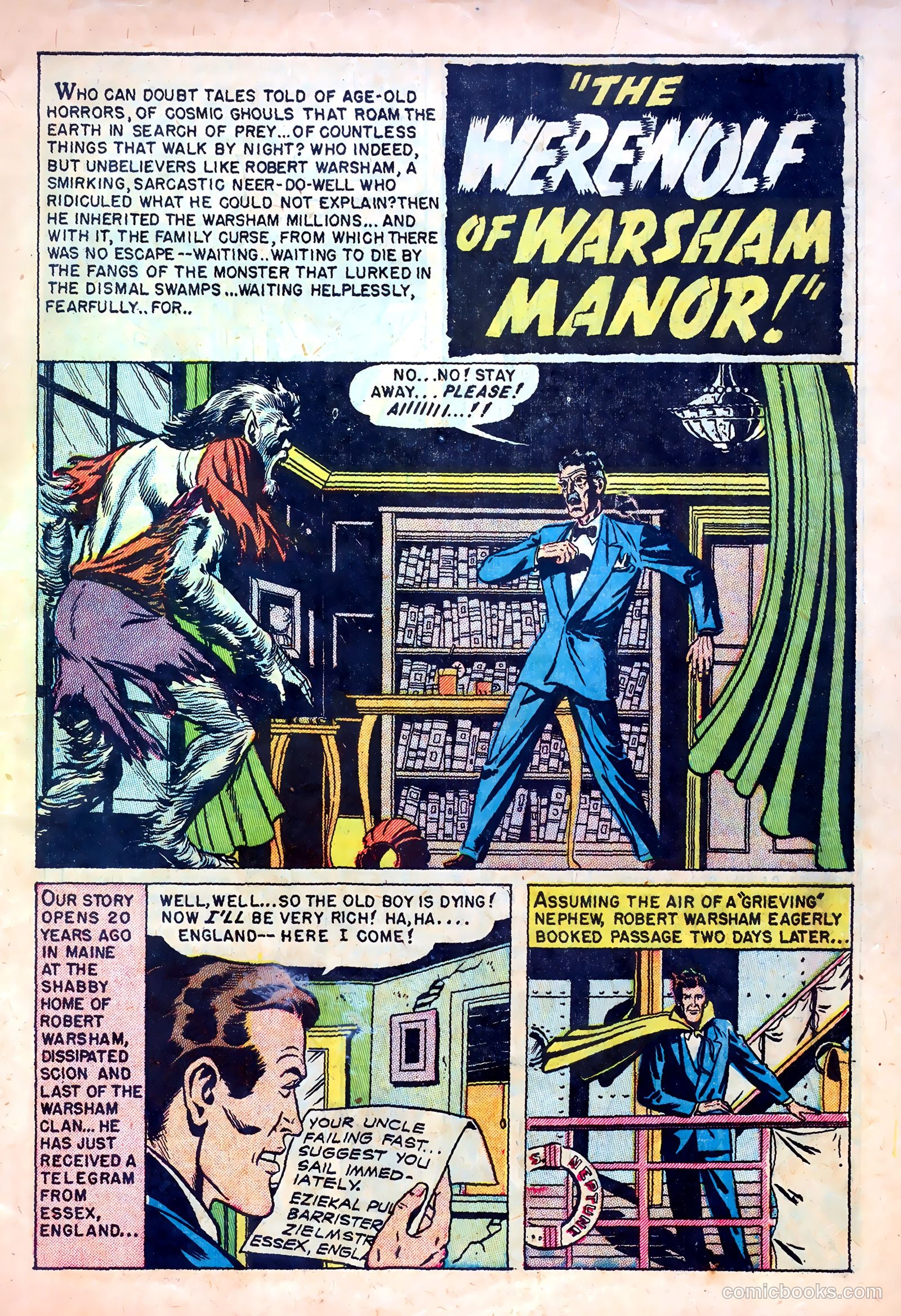 Eerie #1 (1951) — page 3 of 36