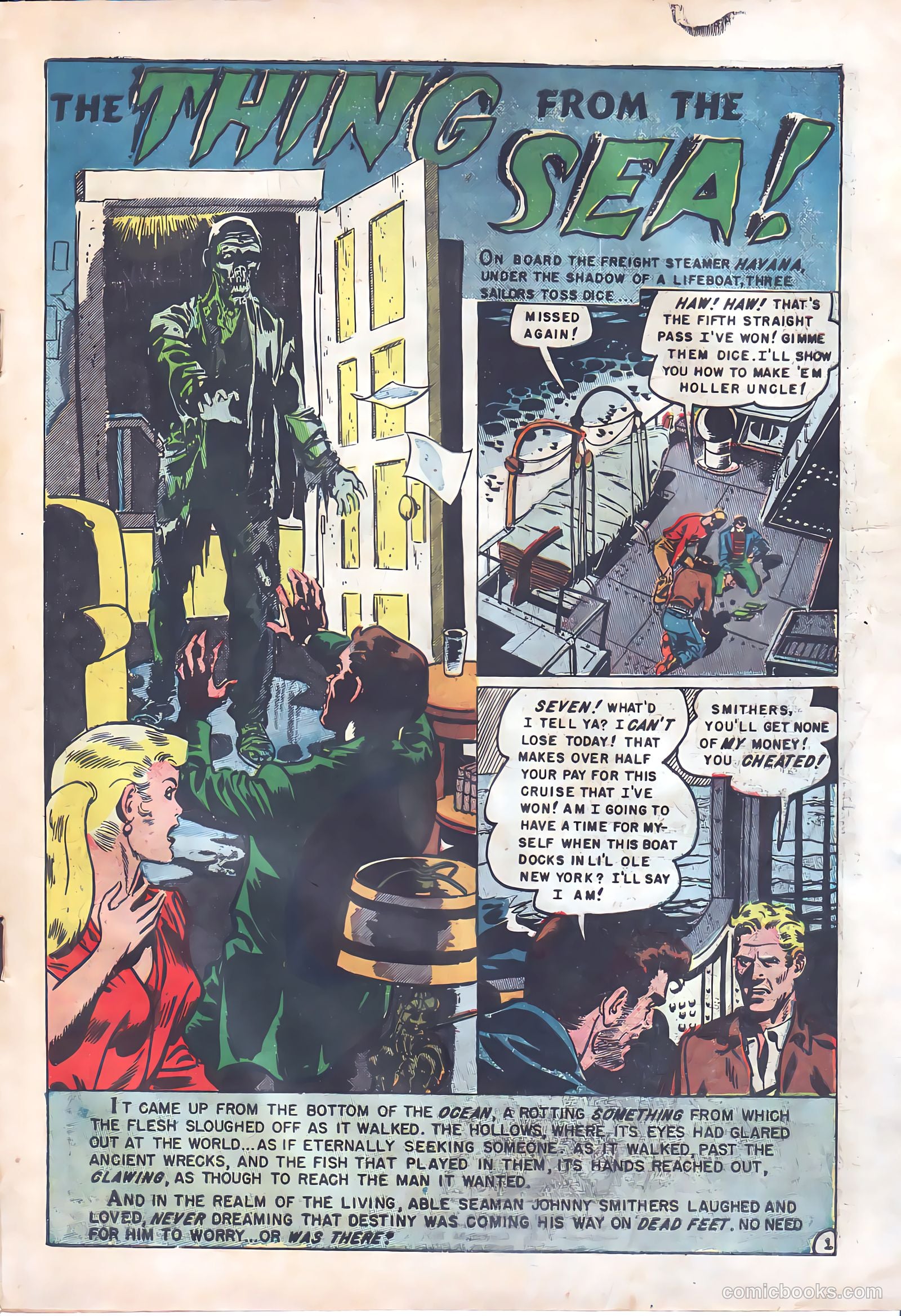 Eerie #16 (1954) — page 3 of 36