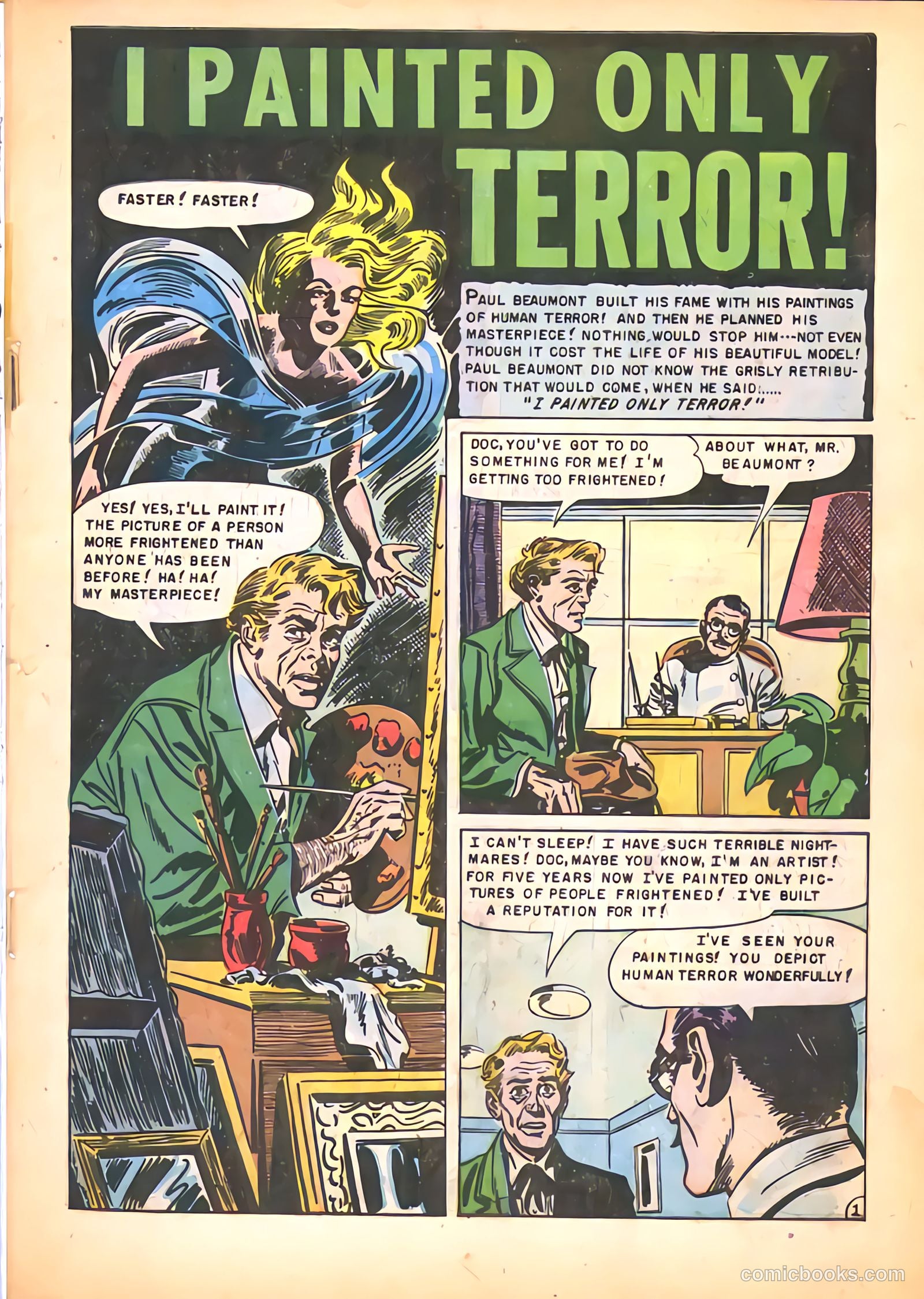 Eerie #5 (1952) — page 3 of 36