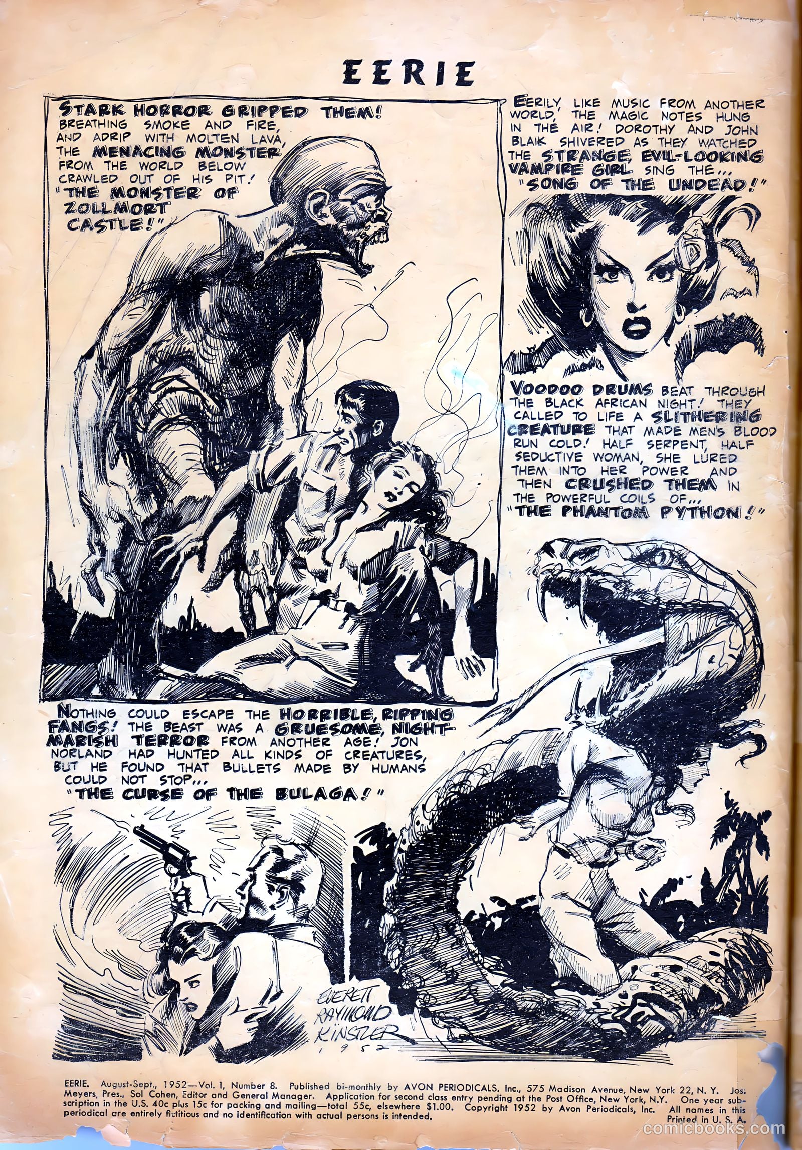 Eerie #8 (1952) — page 2 of 36