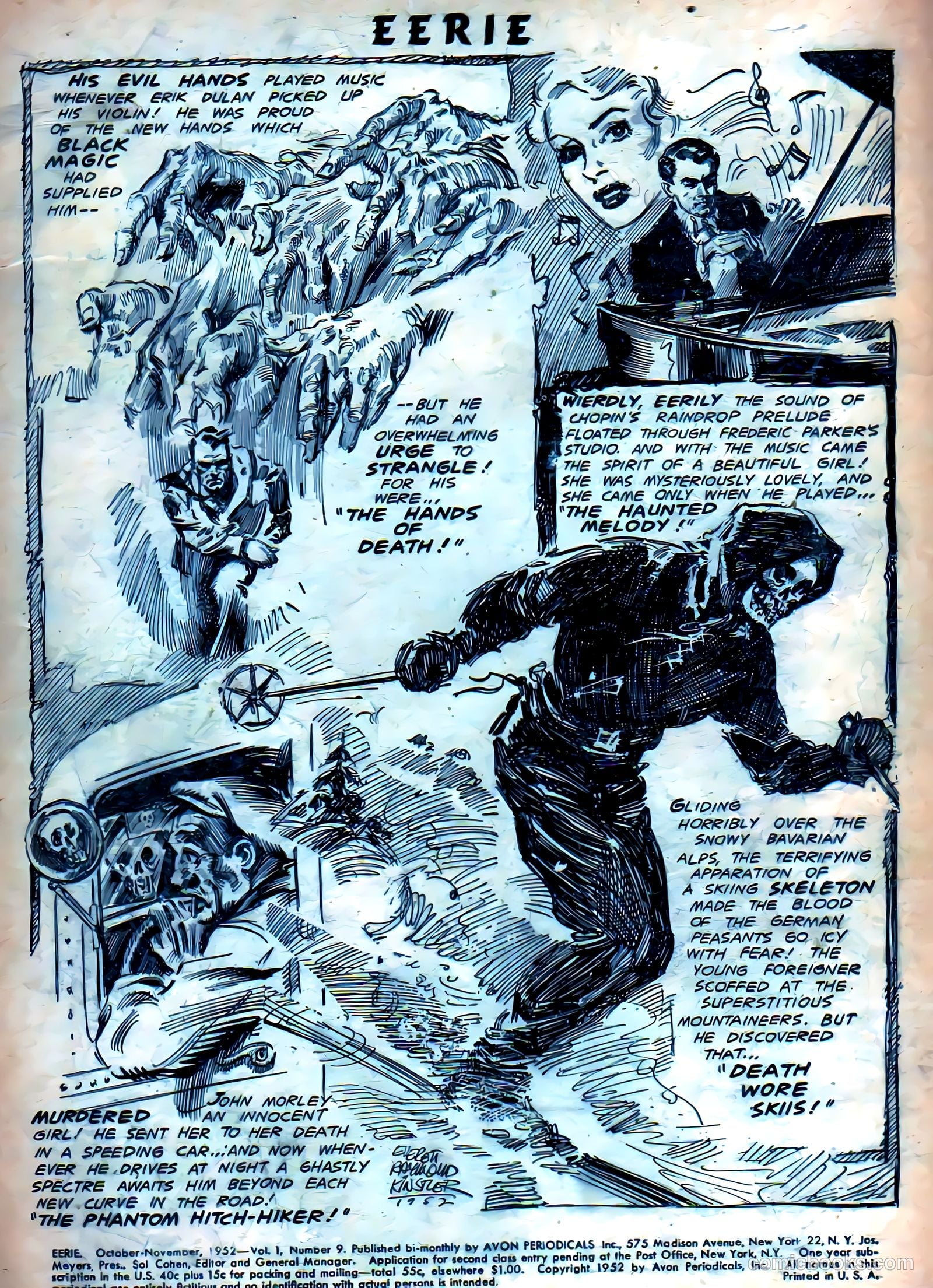 Eerie #9 (1952) — page 2 of 36