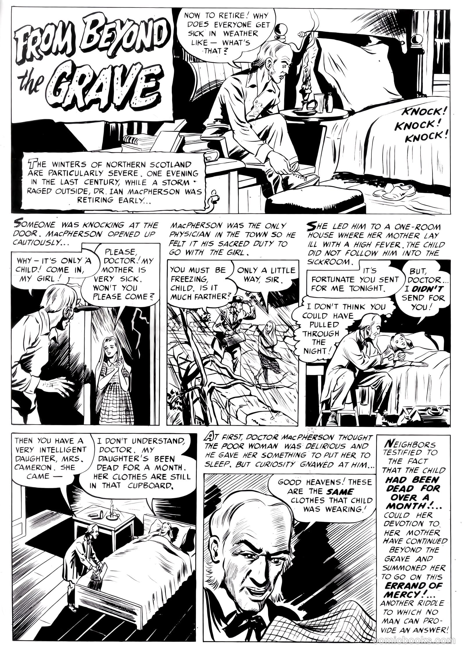 Eerie Adventures #1 (1951) — page 35 of 36