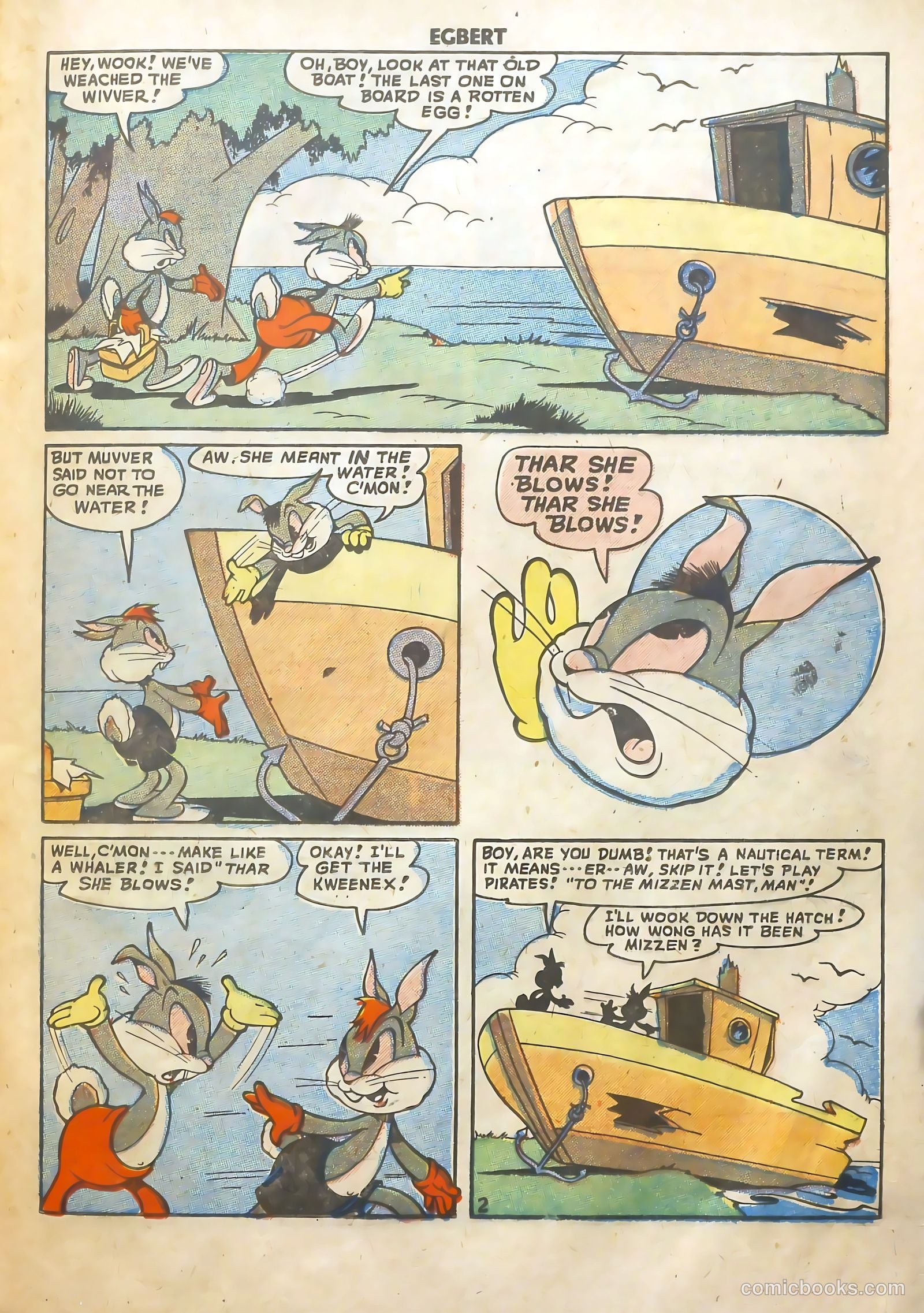 Egbert #10 (1948) — page 21 of 52