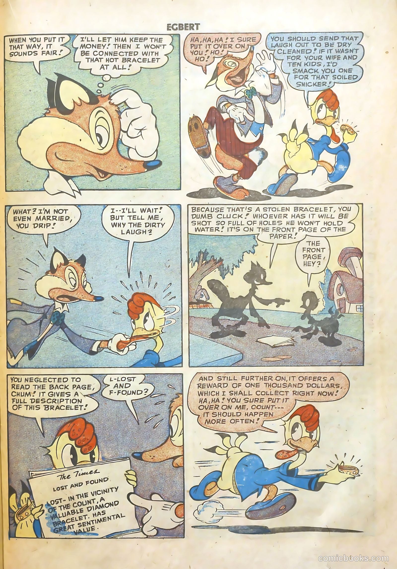 Egbert #10 (1948) — page 31 of 52