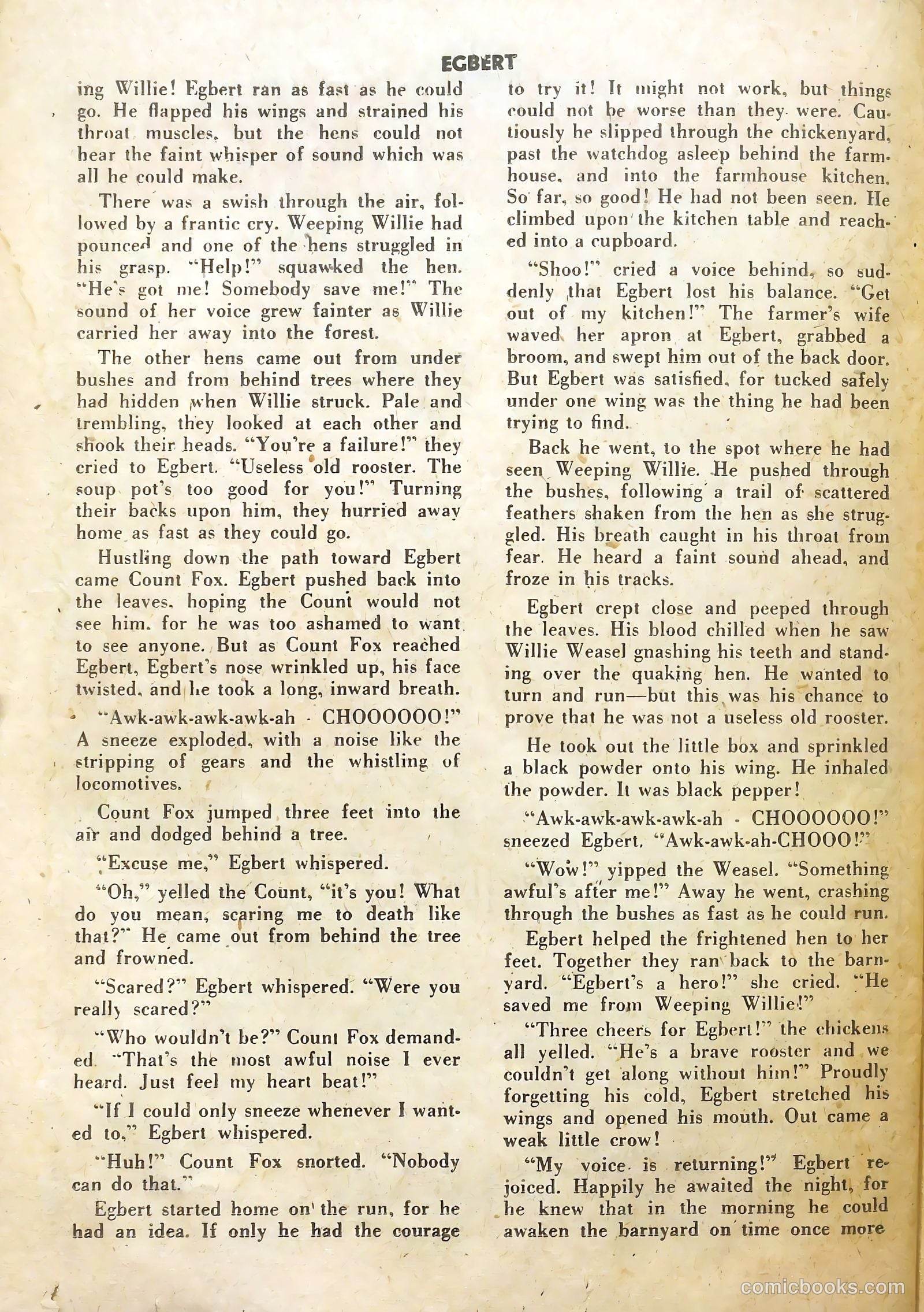 Egbert #10 (1948) — page 38 of 52