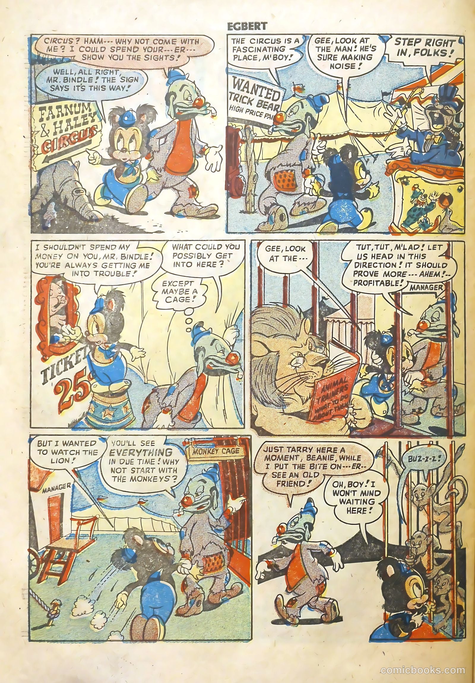 Egbert #10 (1948) — page 40 of 52