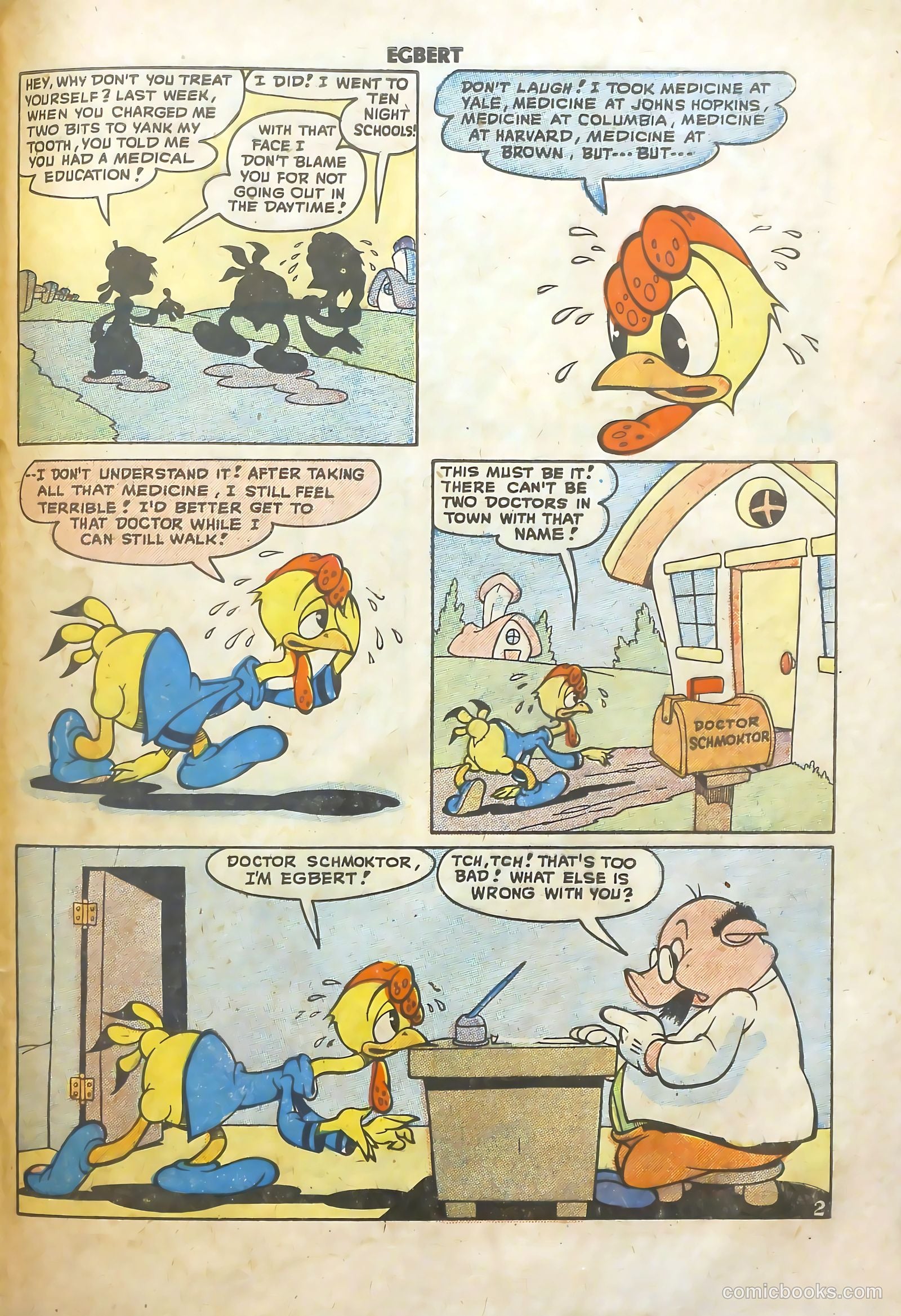 Egbert #10 (1948) — page 45 of 52