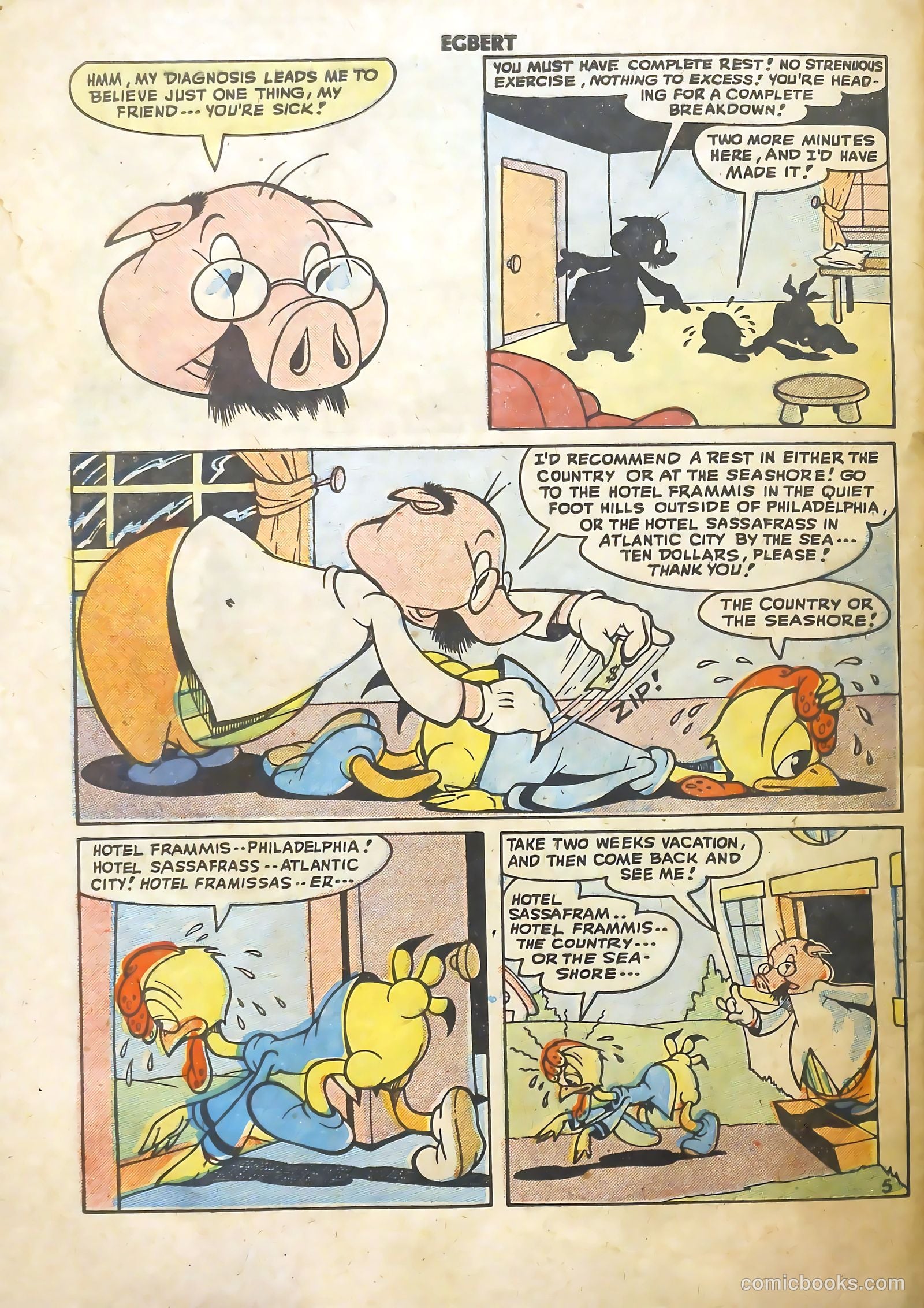 Egbert #10 (1948) — page 48 of 52