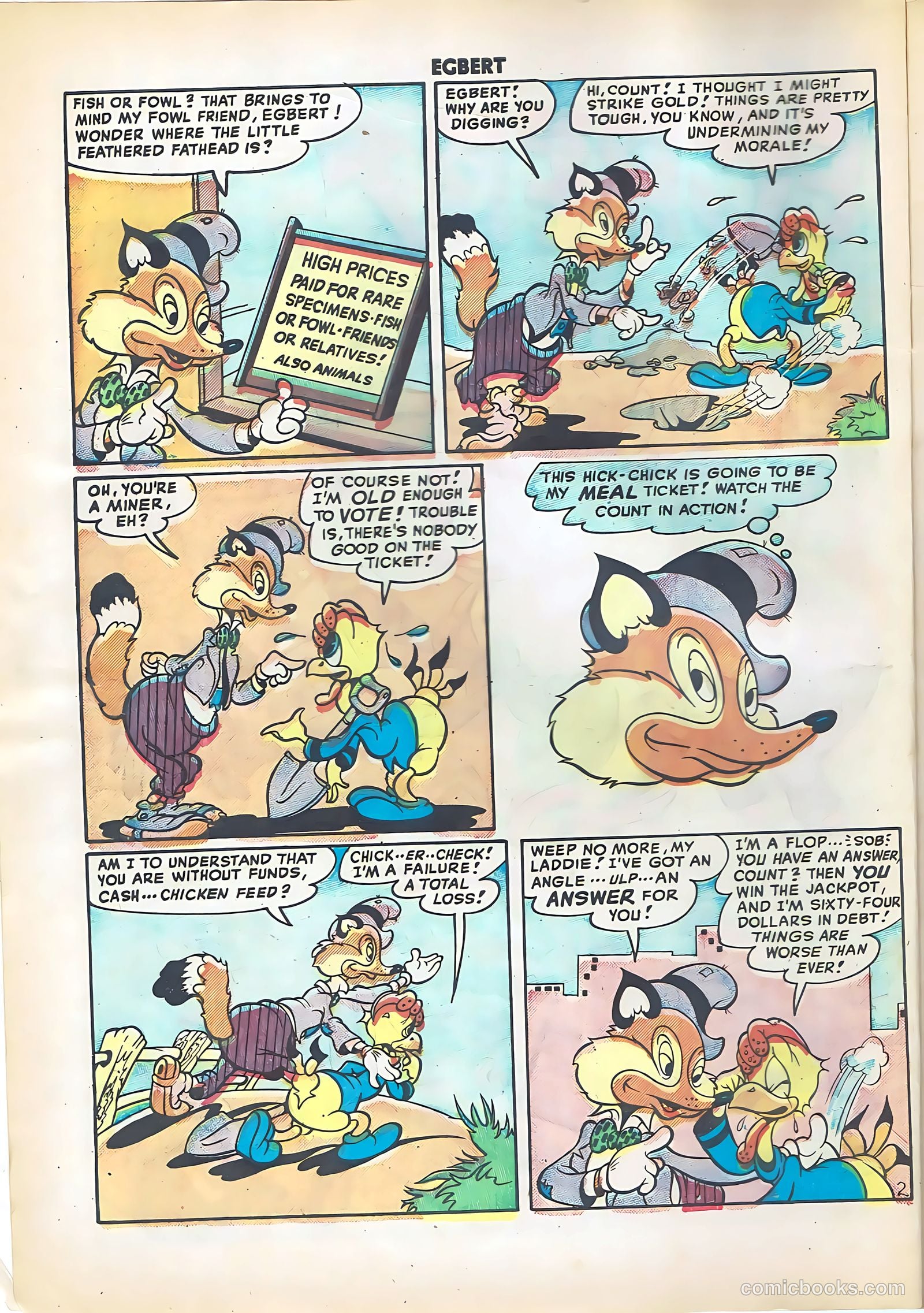 Egbert #11 (1948) — page 4 of 52