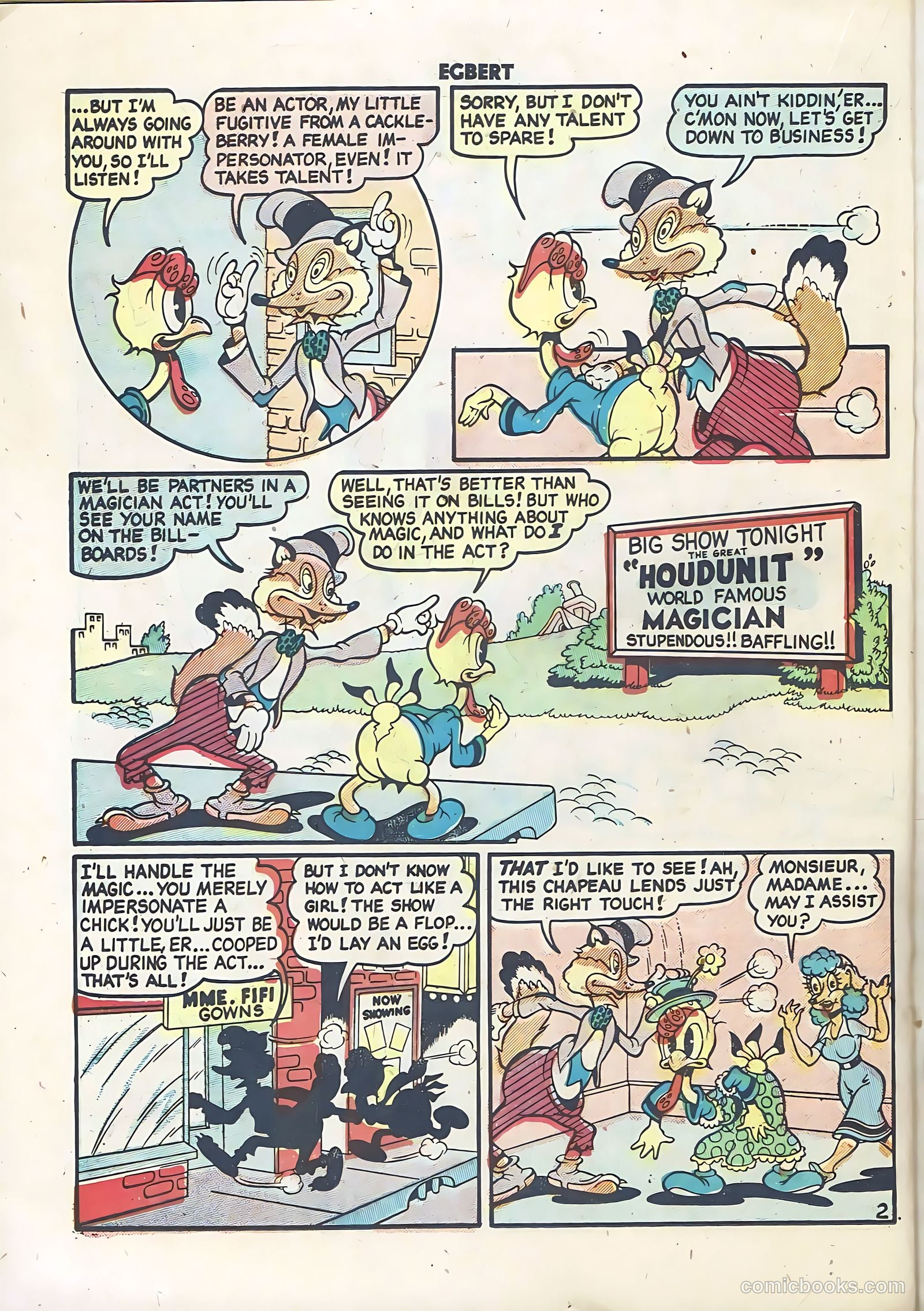 Egbert #12 (1949) — page 28 of 52