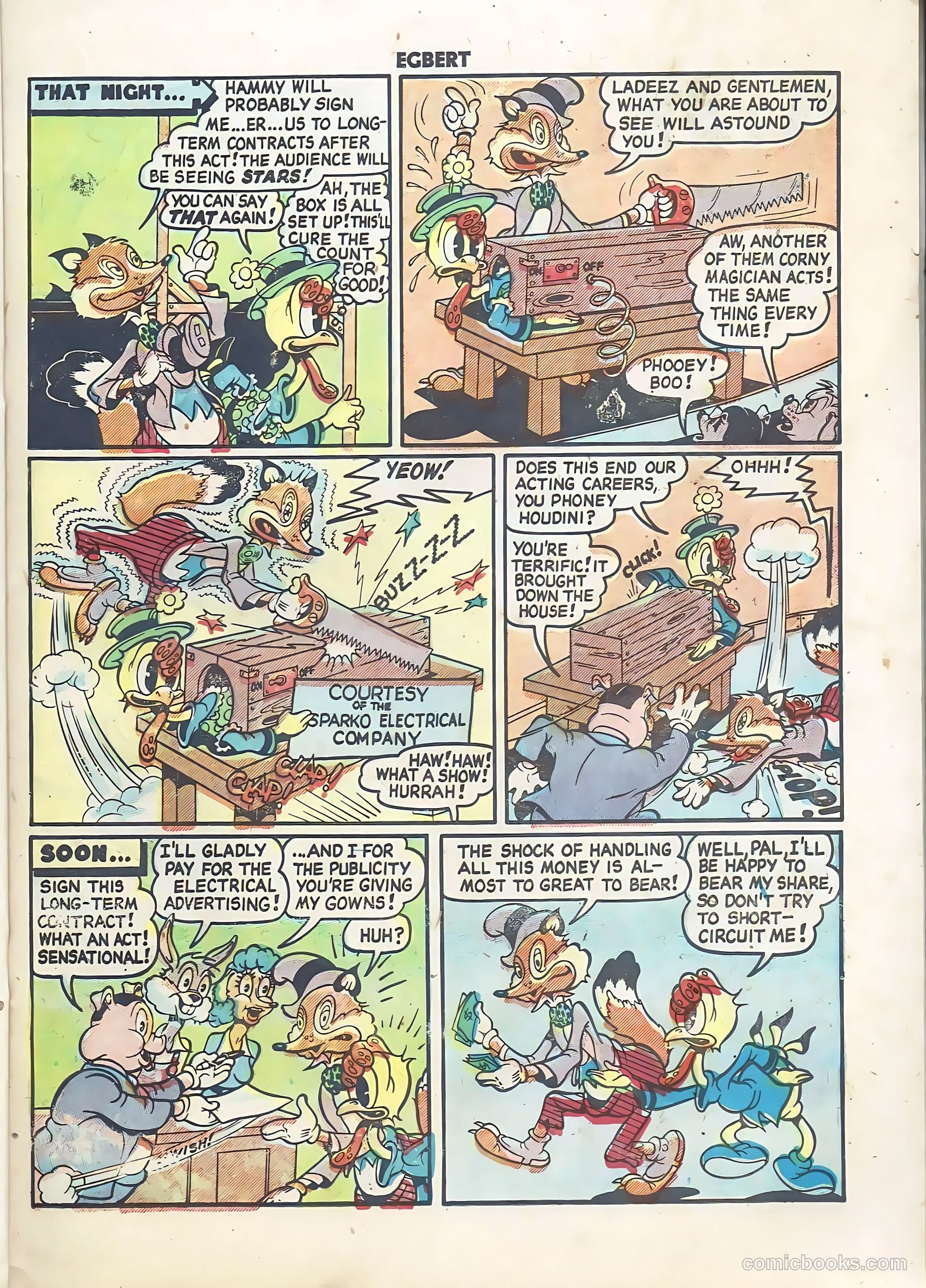Egbert #12 (1949) — page 31 of 52
