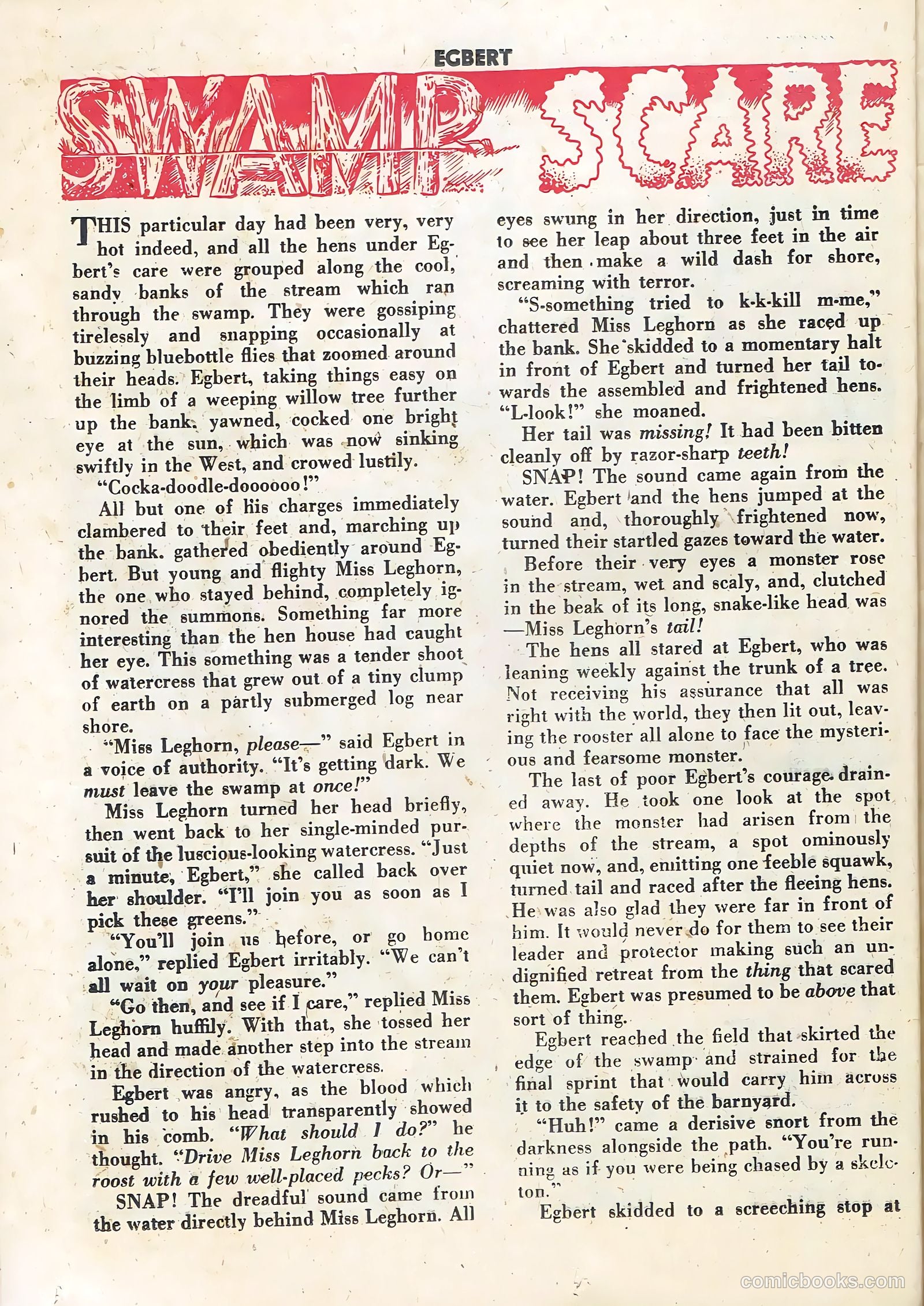 Egbert #12 (1949) — page 38 of 52