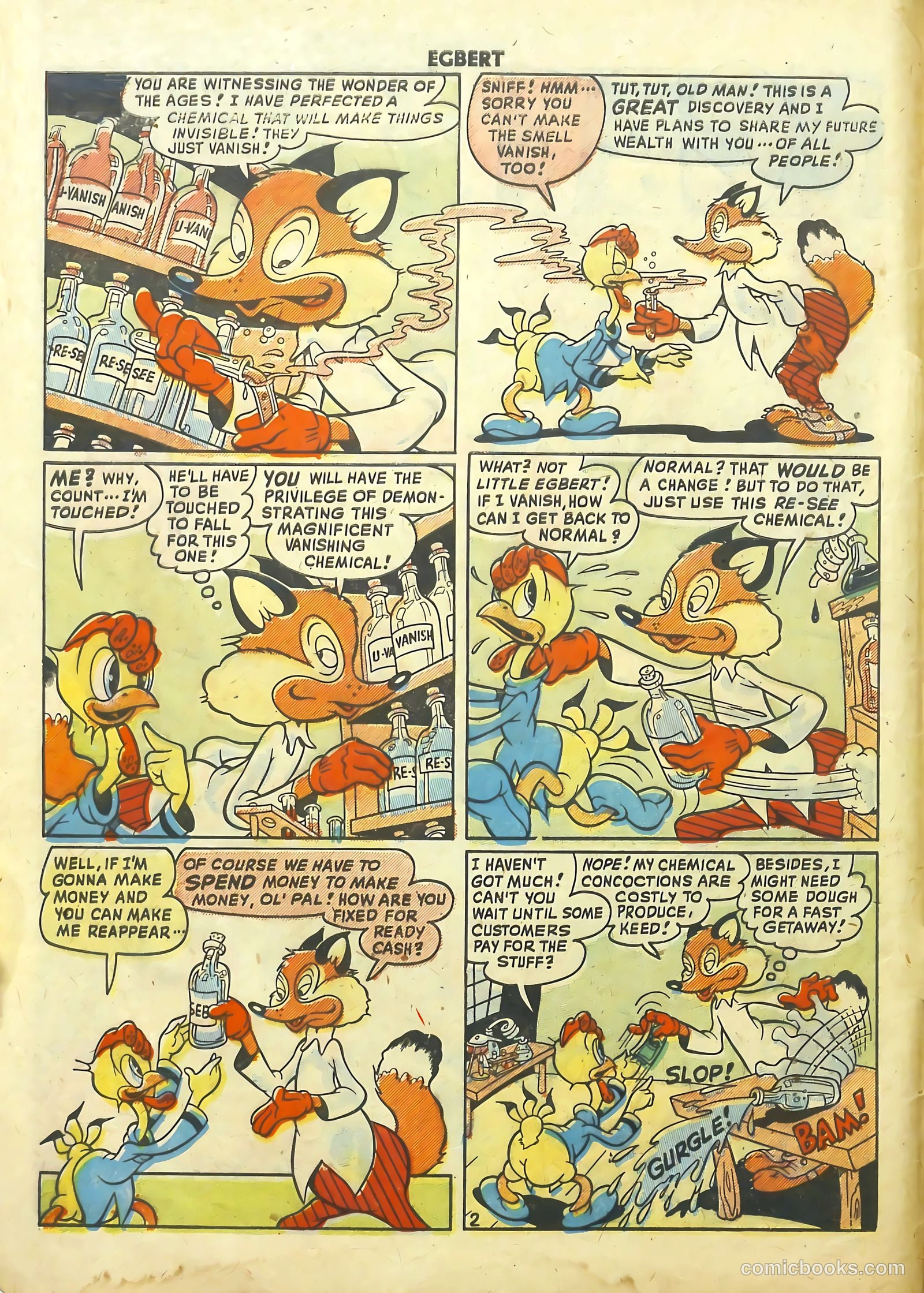 Egbert #13 (1949) — page 4 of 36