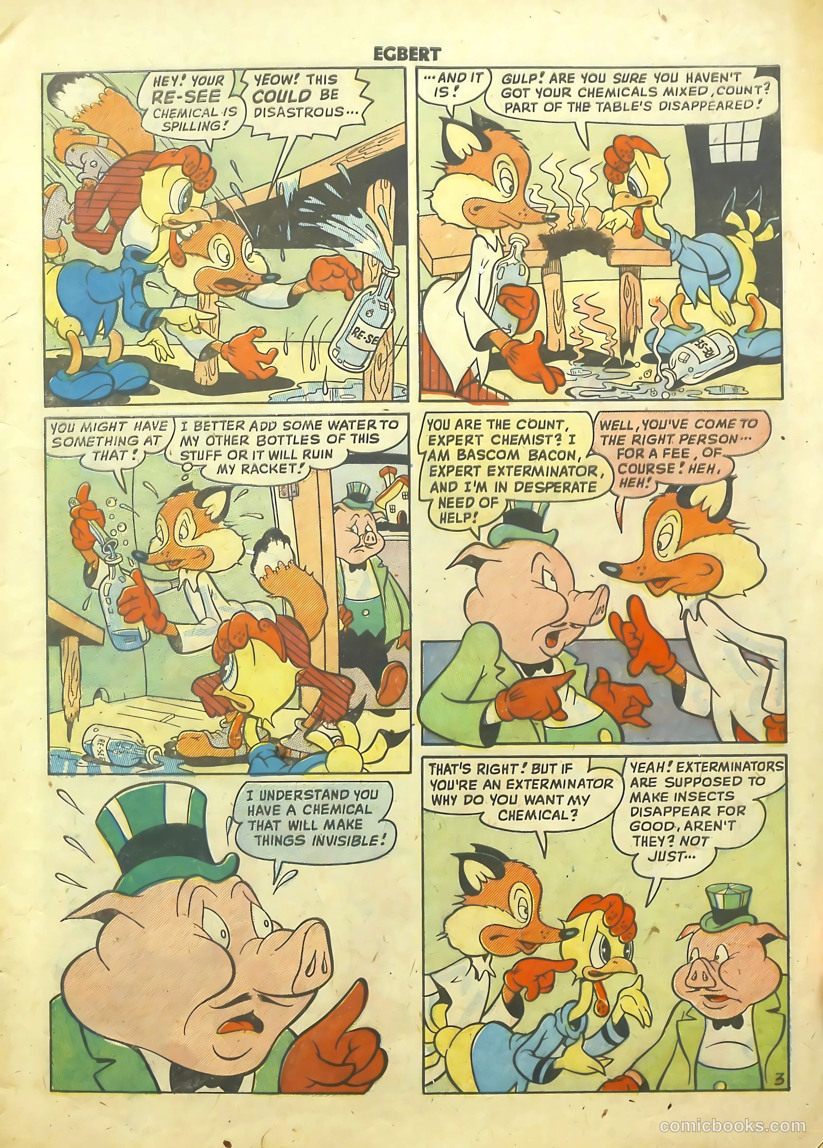 Egbert #13 (1949) — page 5 of 36
