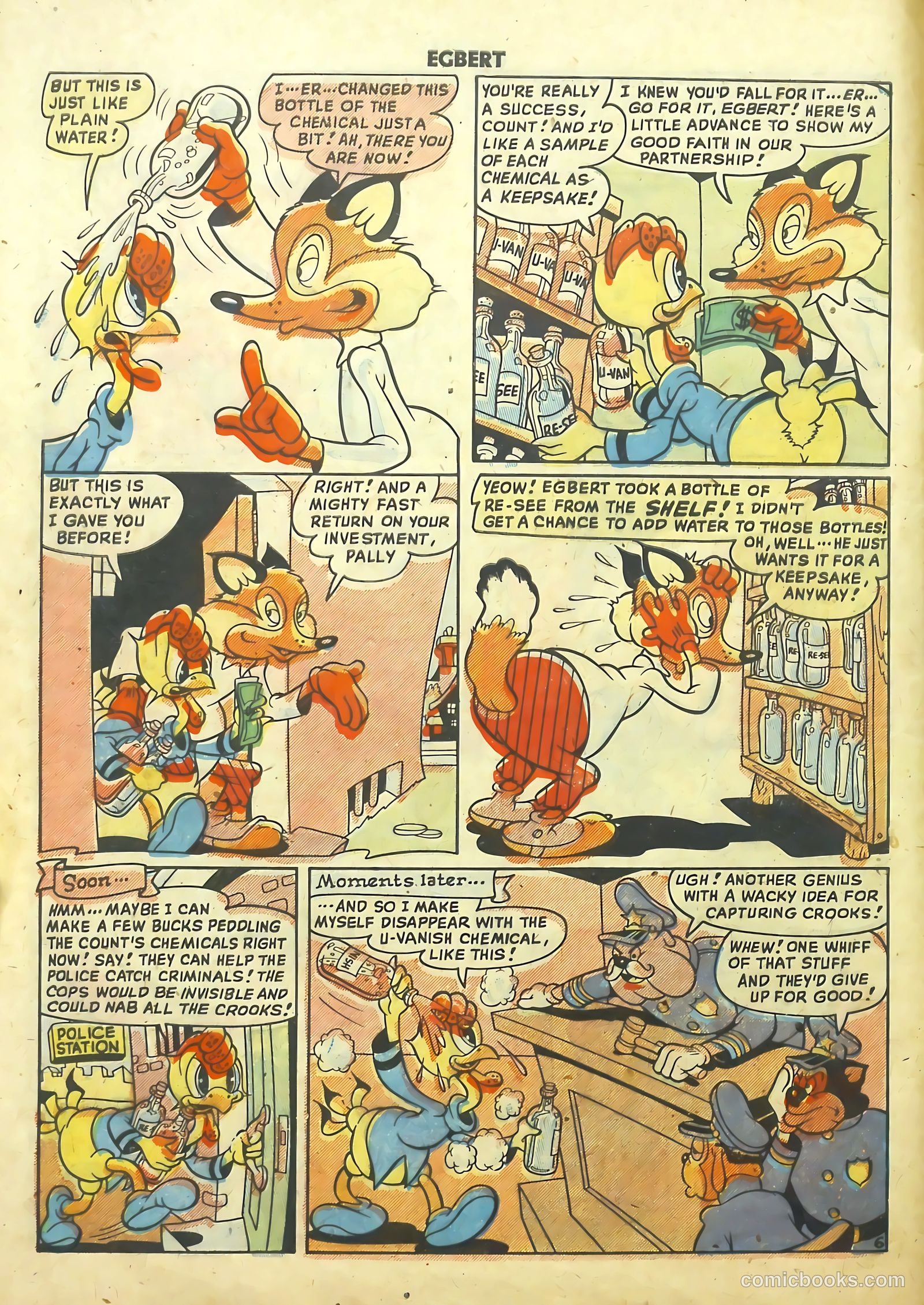 Egbert #13 (1949) — page 8 of 36