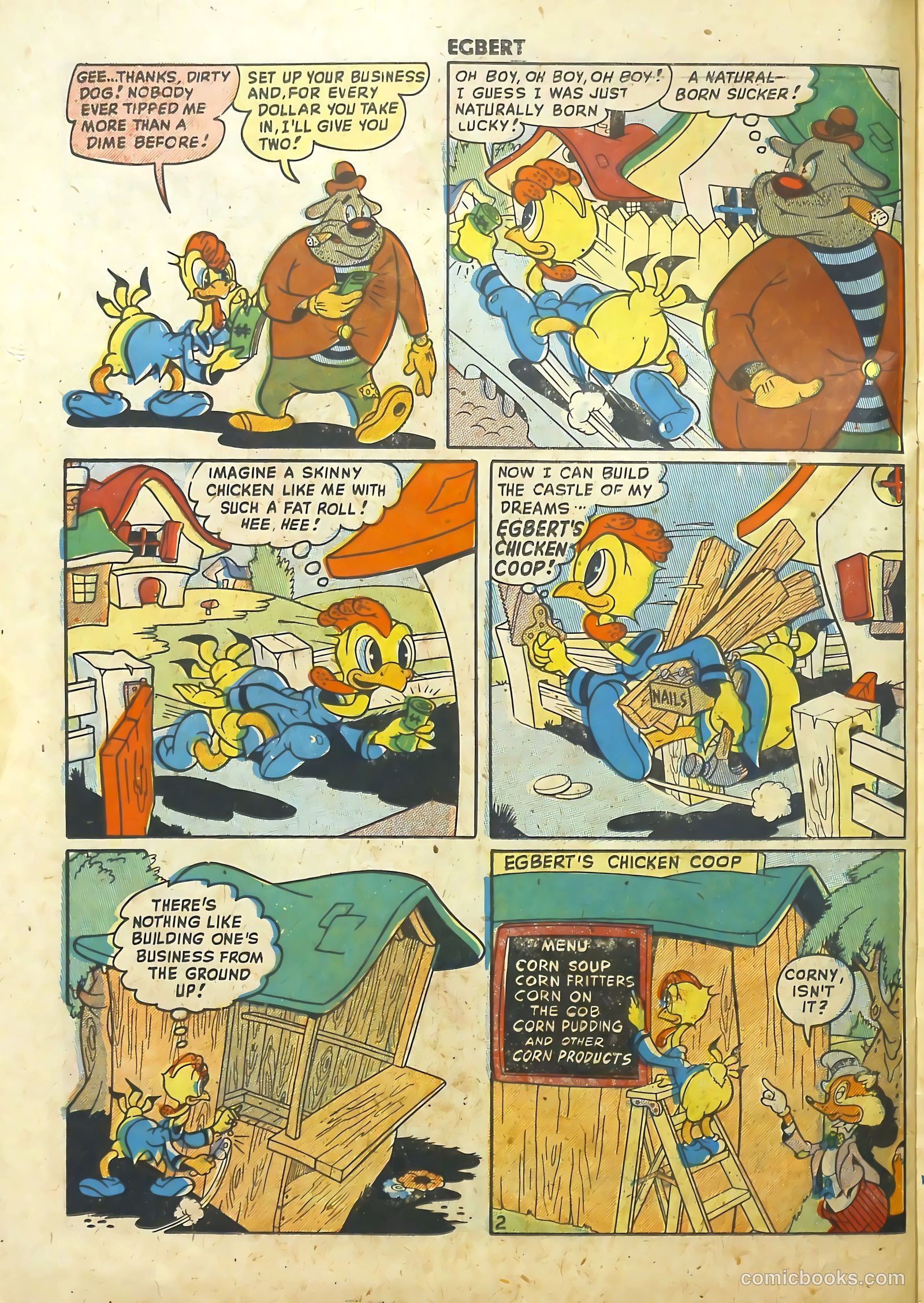 Egbert #13 (1949) — page 22 of 36