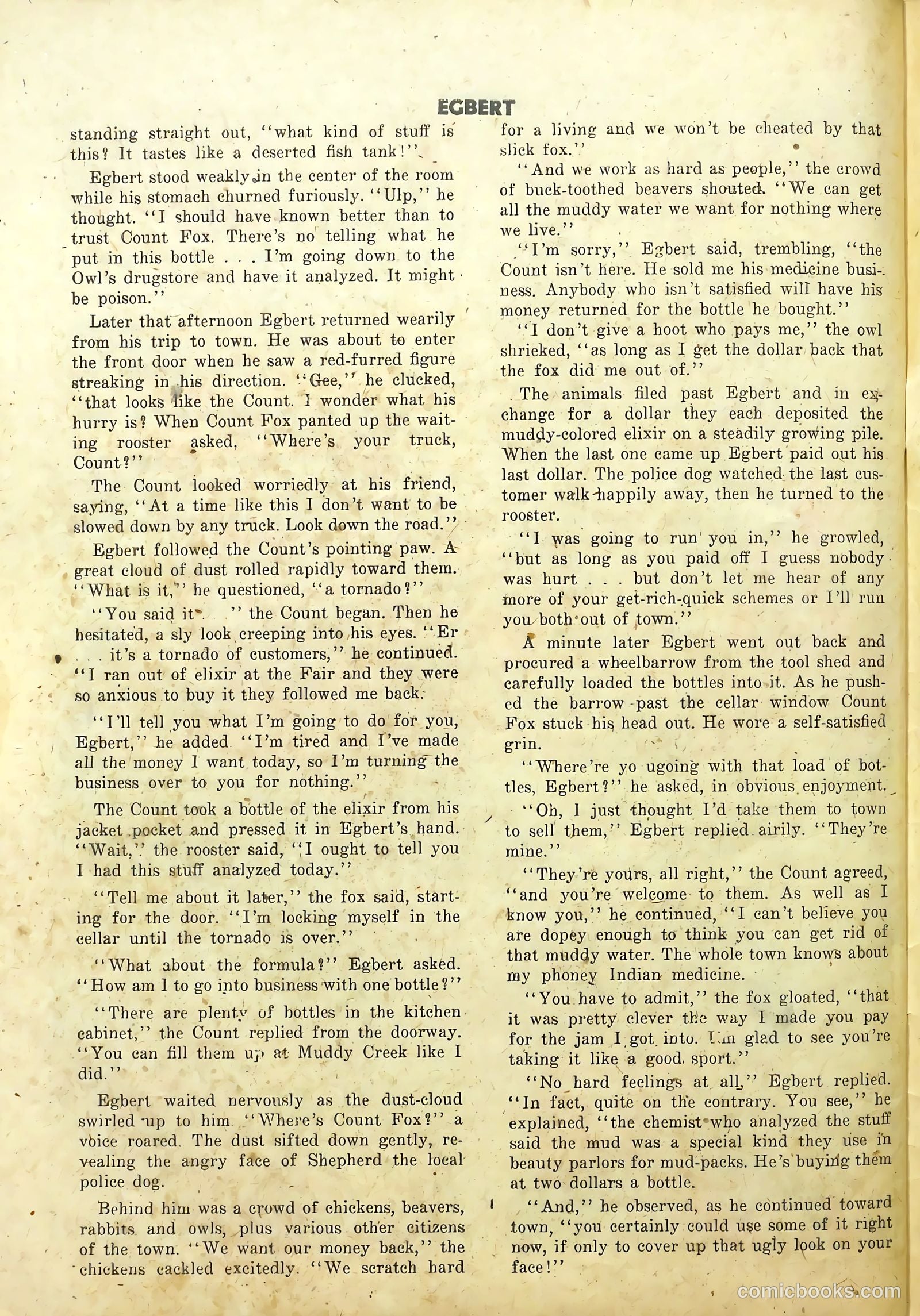 Egbert #13 (1949) — page 28 of 36