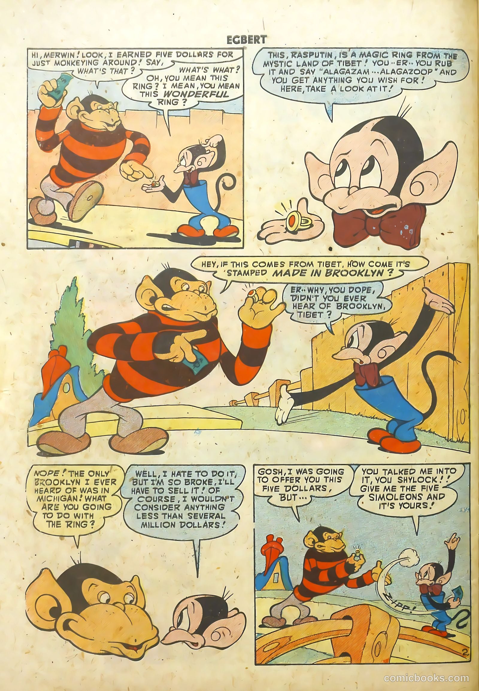 Egbert #13 (1949) — page 30 of 36