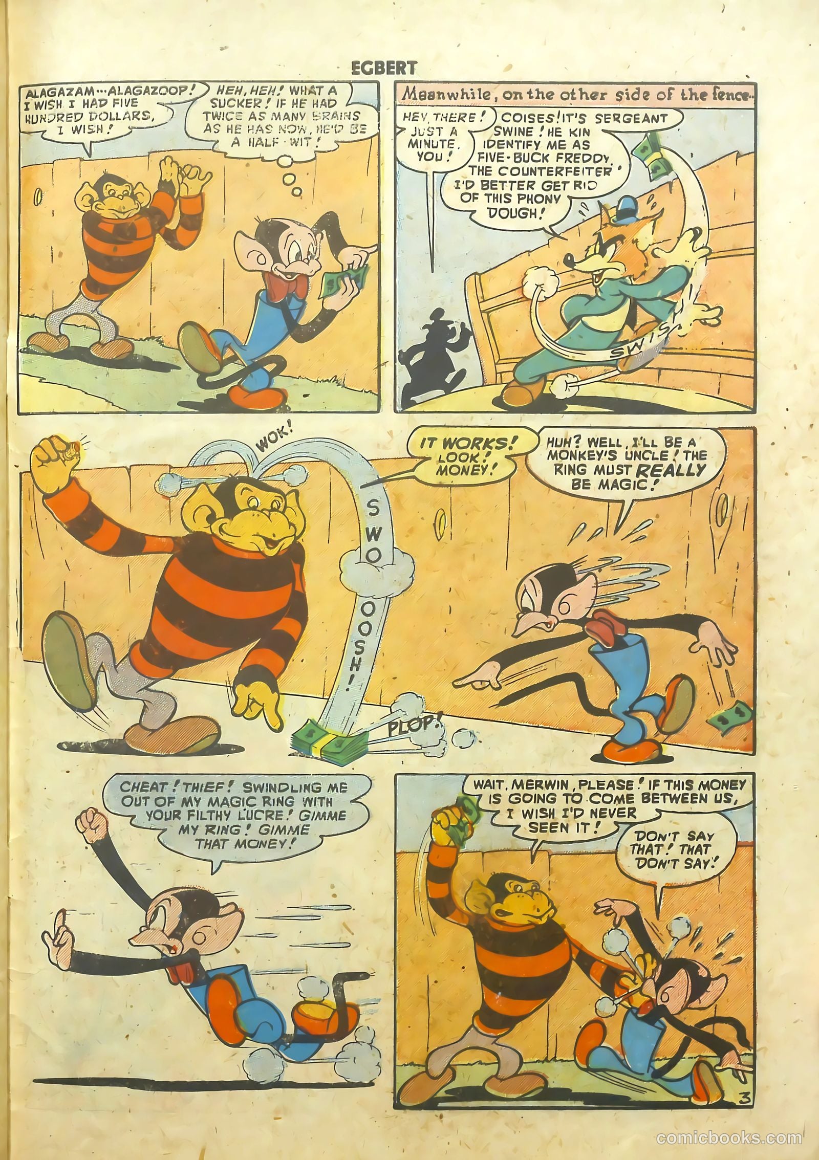 Egbert #13 (1949) — page 31 of 36