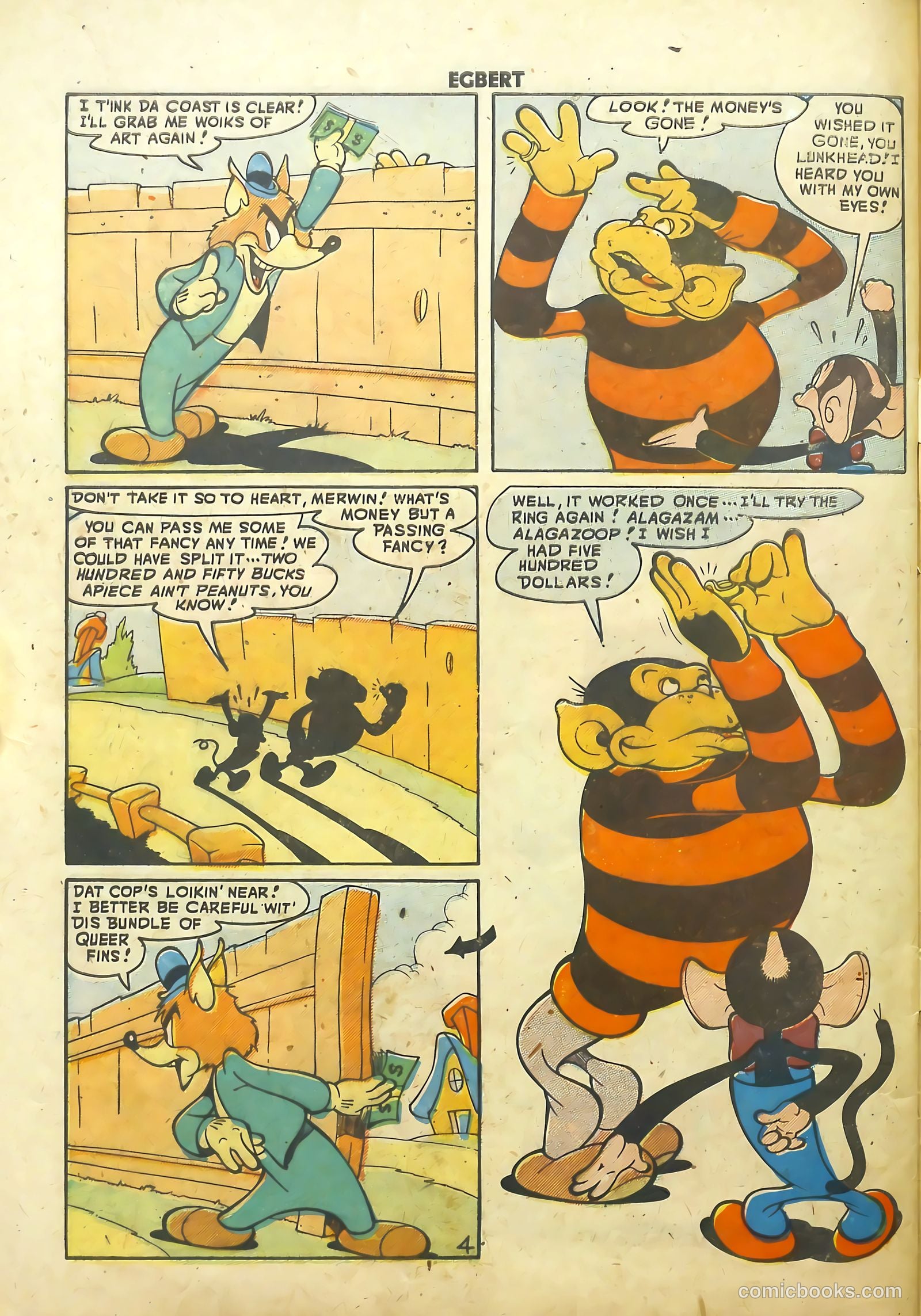 Egbert #13 (1949) — page 32 of 36