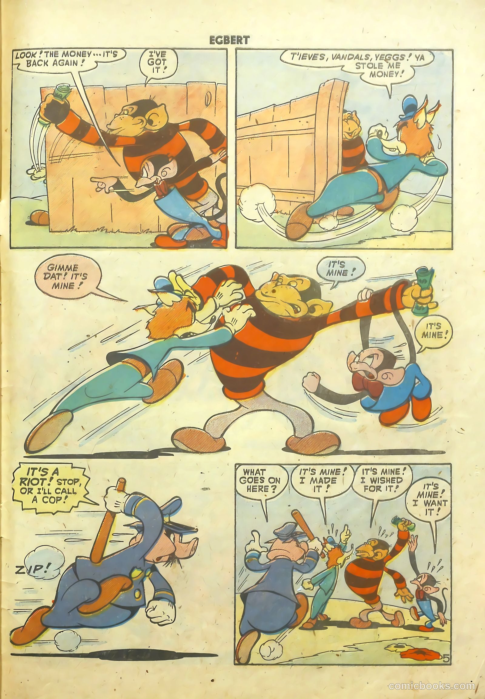 Egbert #13 (1949) — page 33 of 36