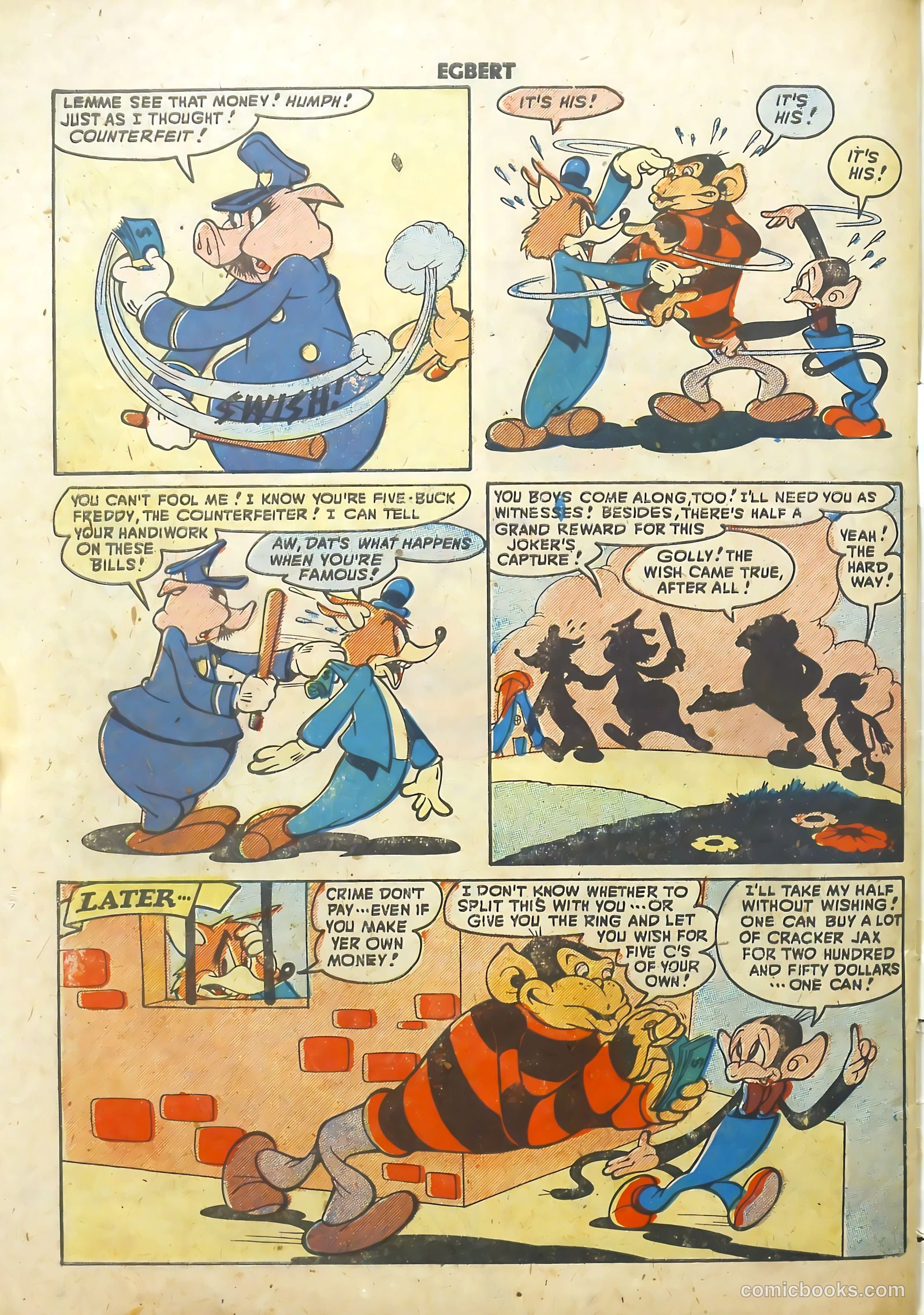 Egbert #13 (1949) — page 34 of 36