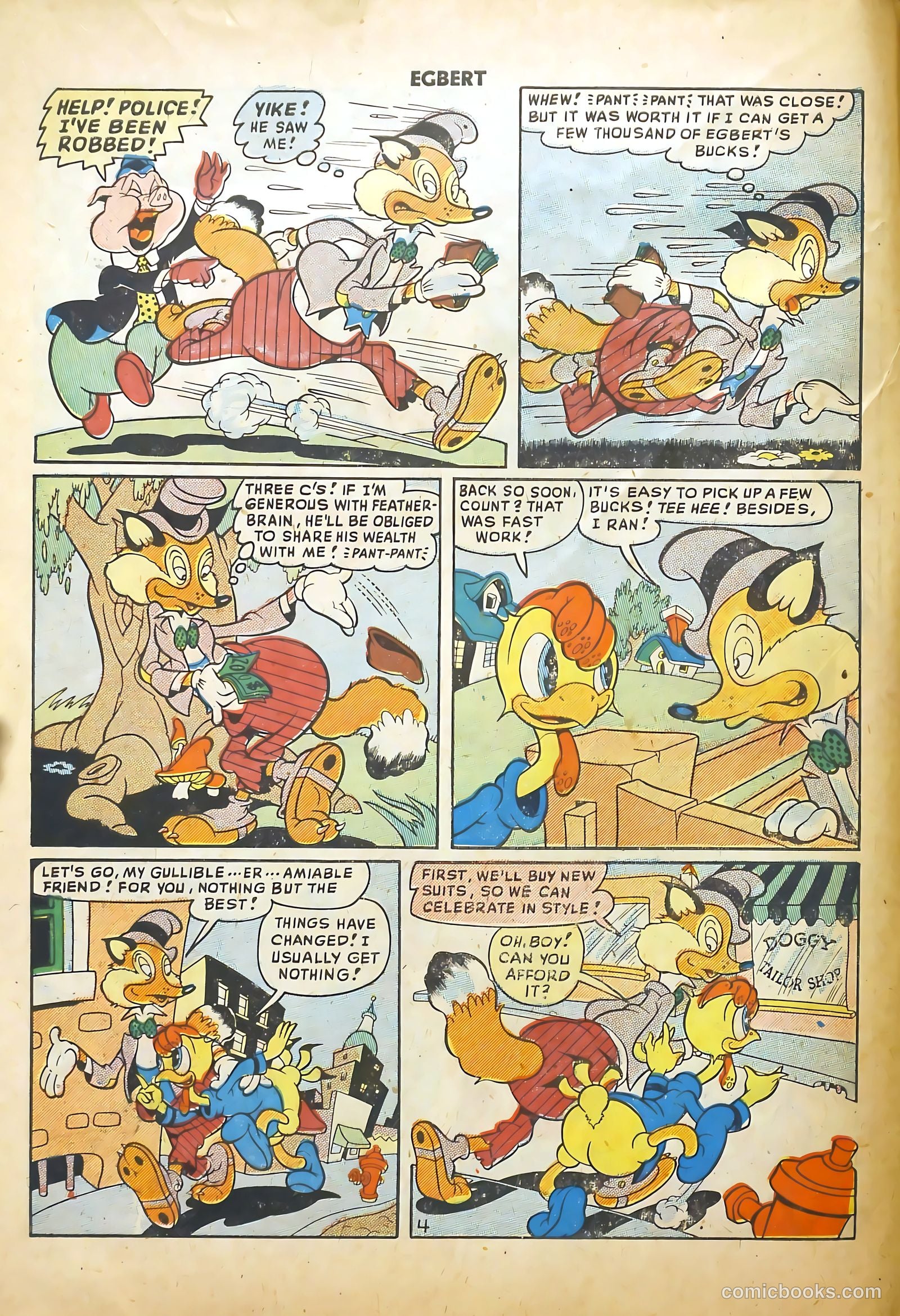 Egbert #14 (1949) — page 6 of 36