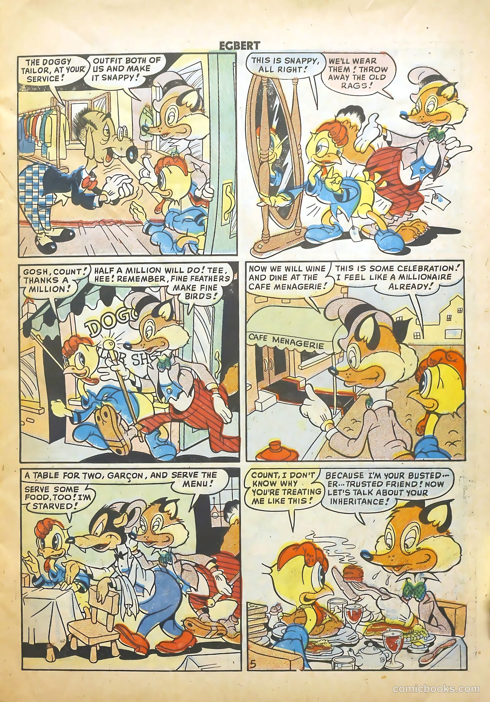 Egbert #14 (1949) — page 7 of 36