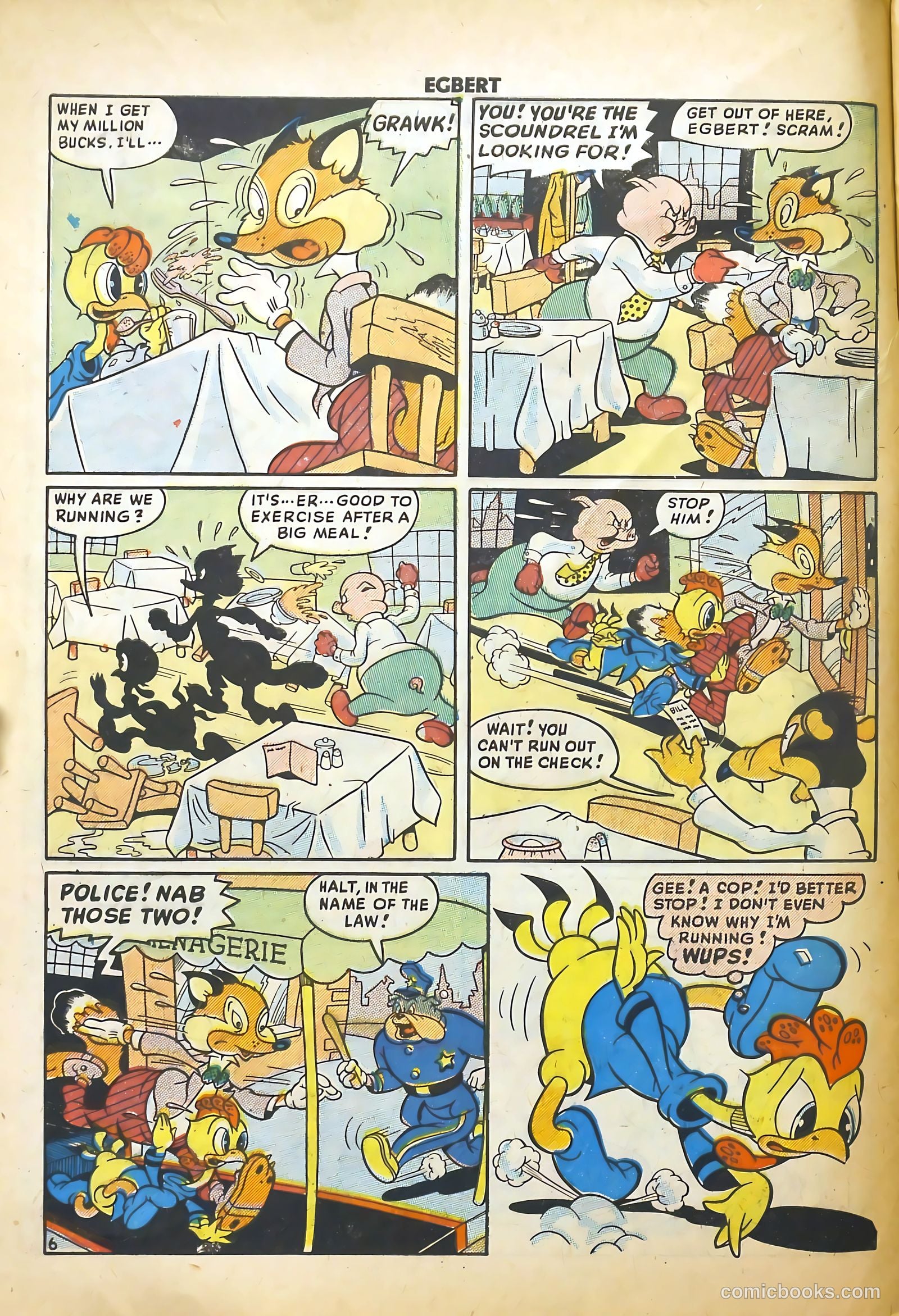 Egbert #14 (1949) — page 8 of 36