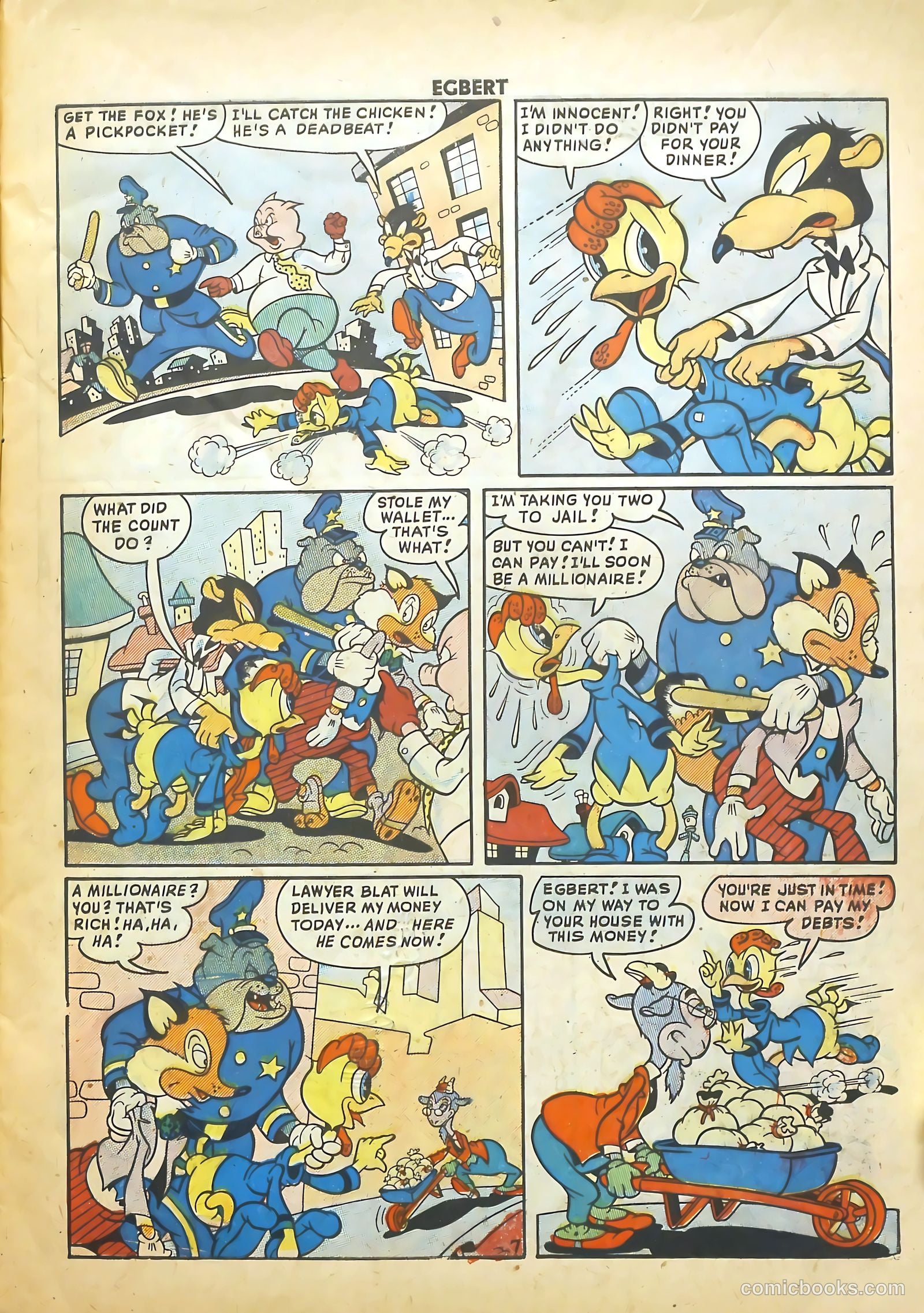 Egbert #14 (1949) — page 9 of 36