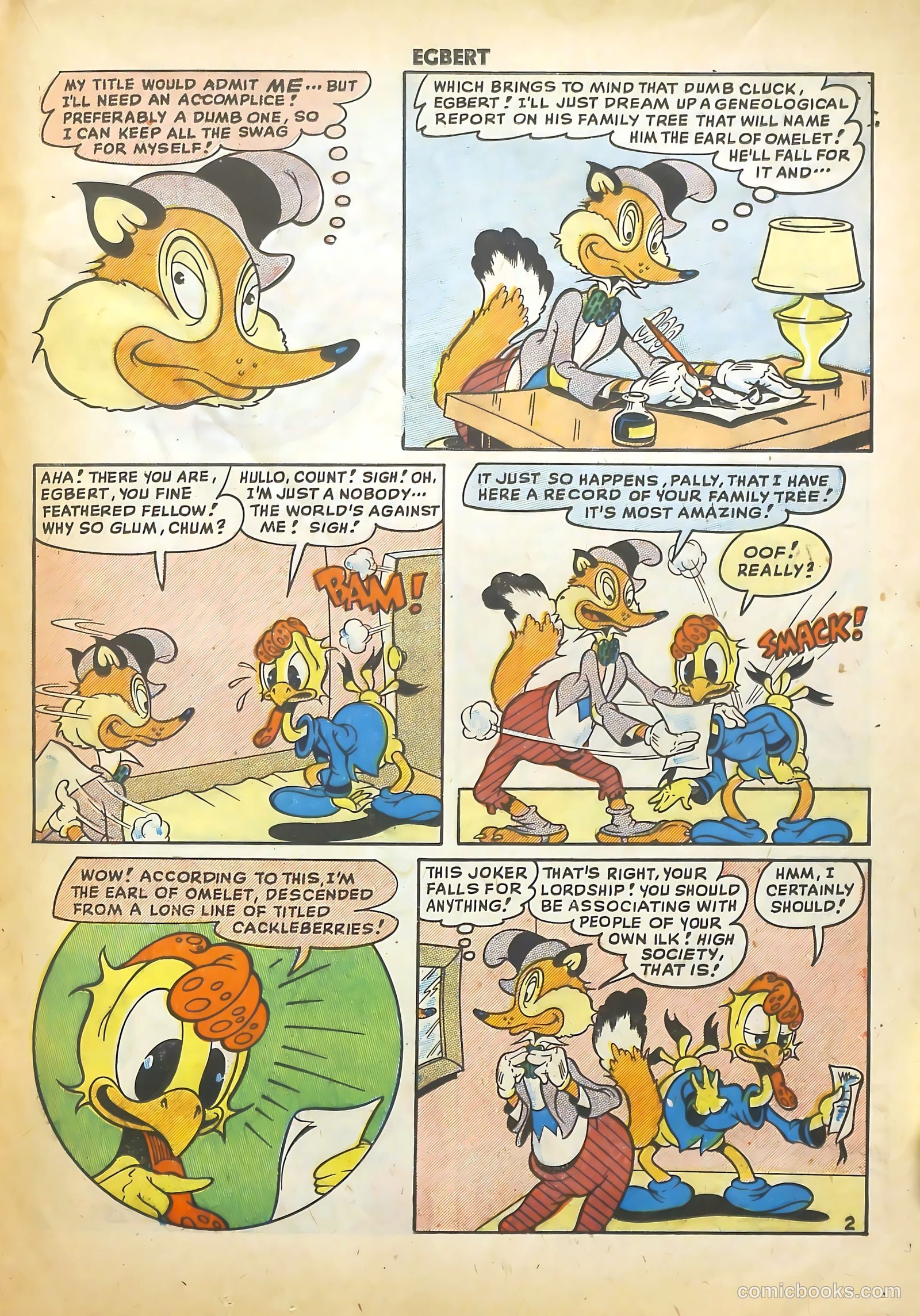 Egbert #14 (1949) — page 17 of 36