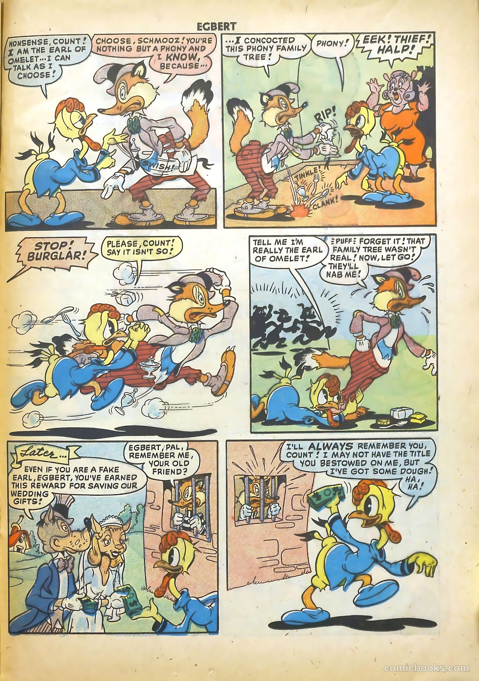 Egbert #14 (1949) — page 21 of 36