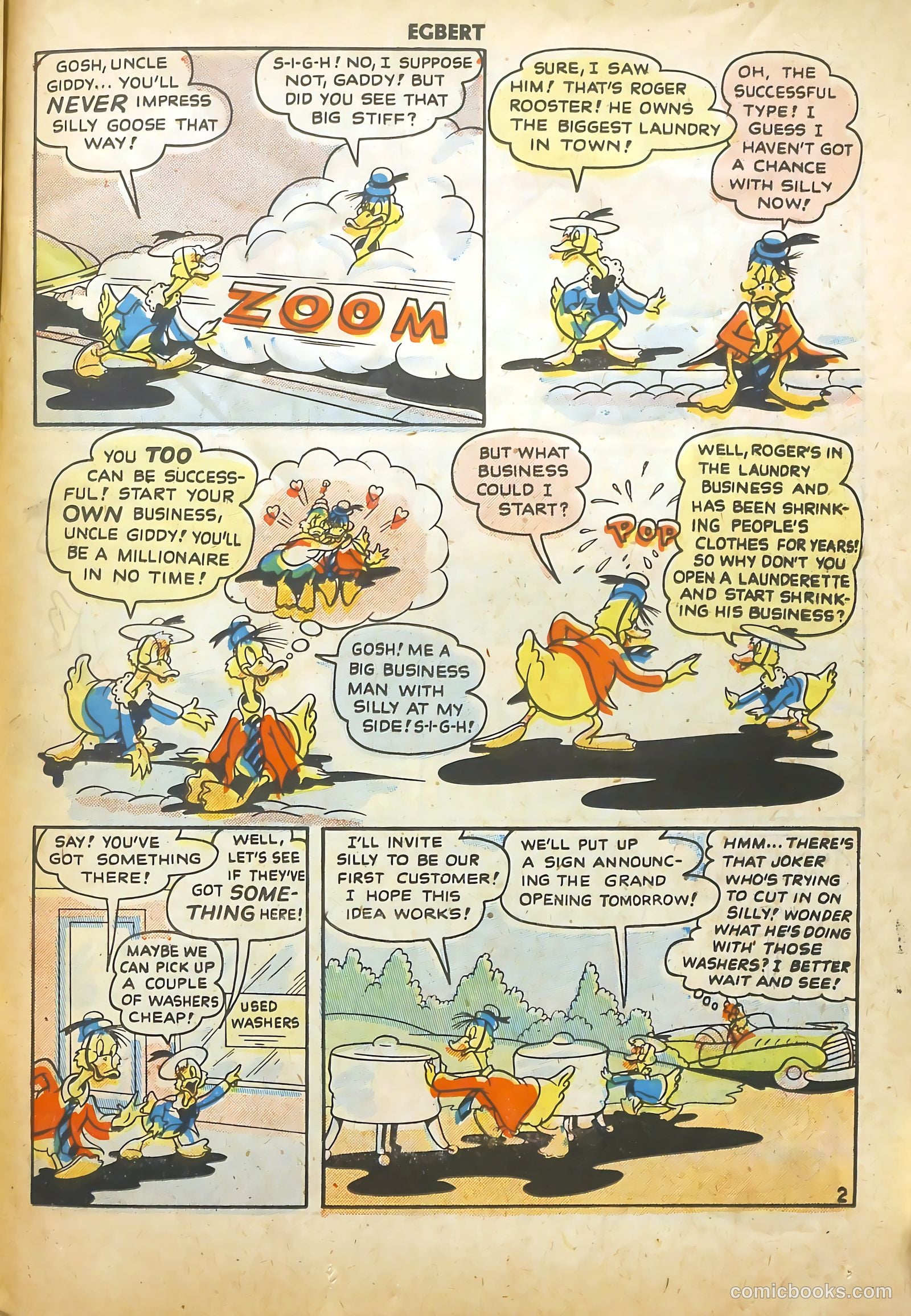 Egbert #14 (1949) — page 23 of 36