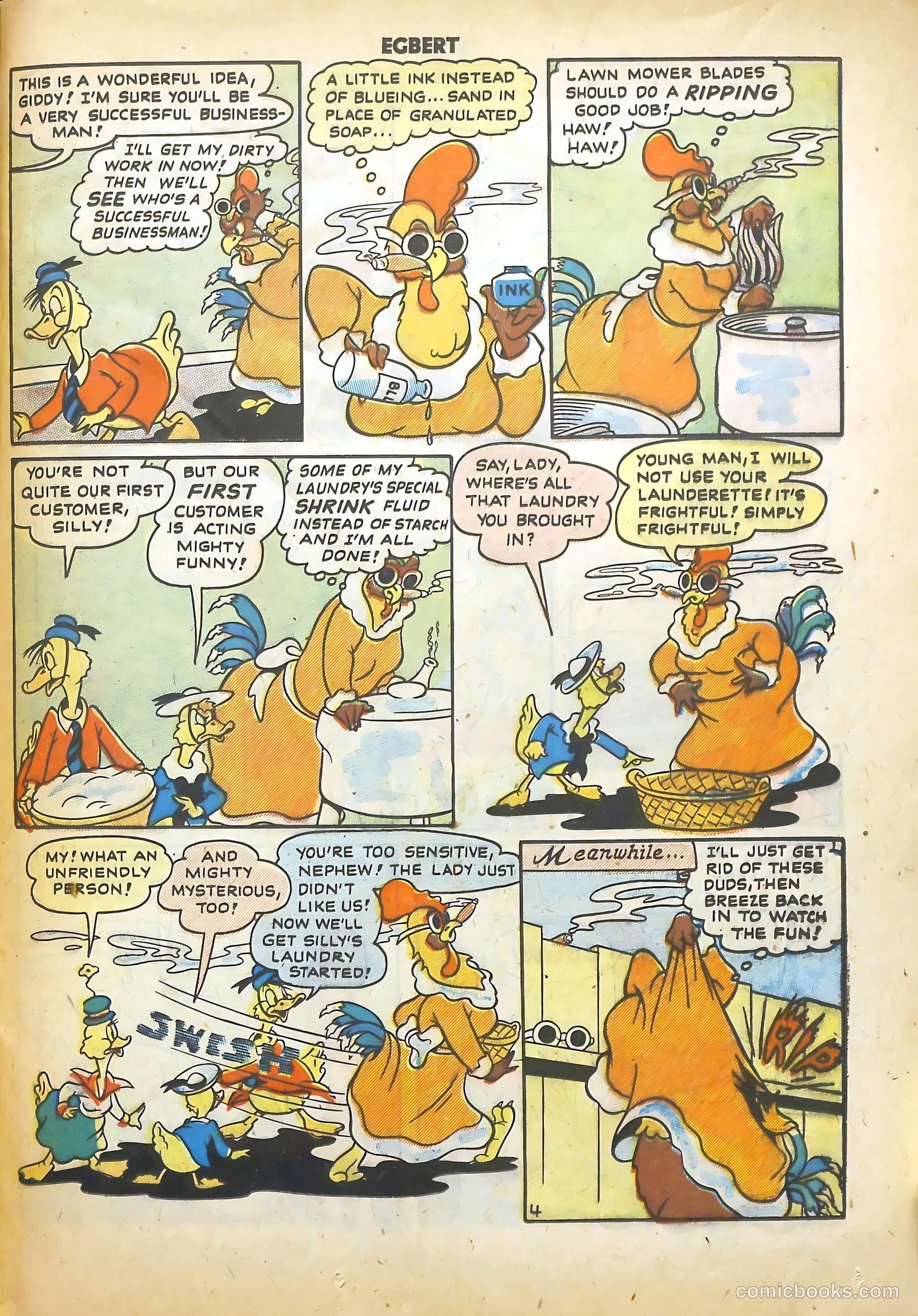 Egbert #14 (1949) — page 25 of 36