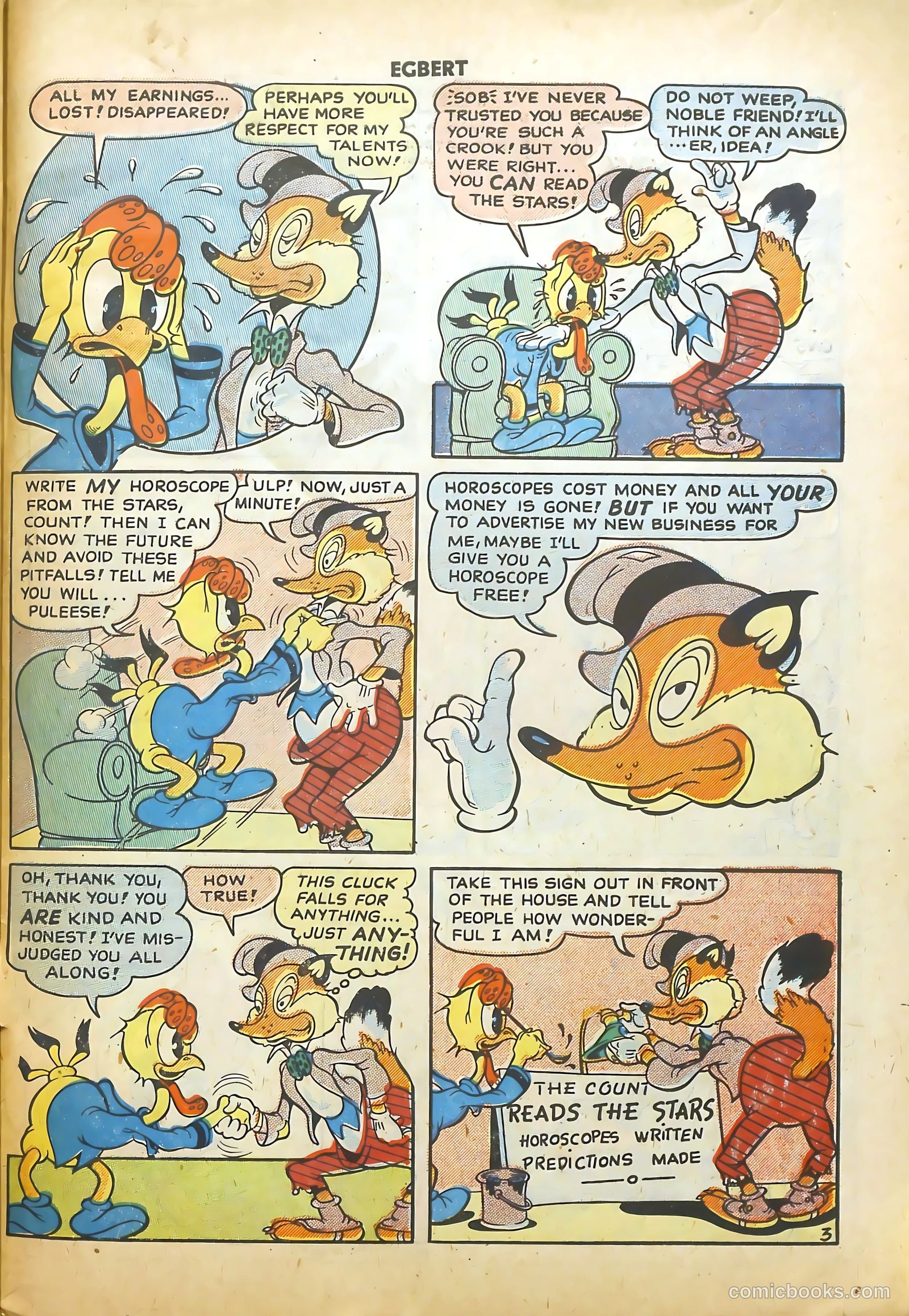 Egbert #14 (1949) — page 31 of 36
